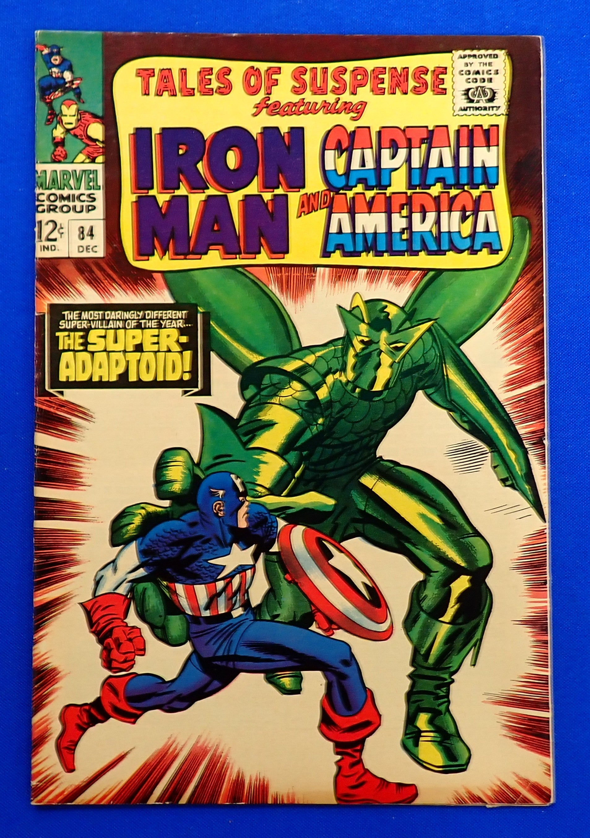 Tales of Suspense #84 (1966) - FN+/VF (6.5-7.0) - Adaptoid becomes Super-Adaptoid