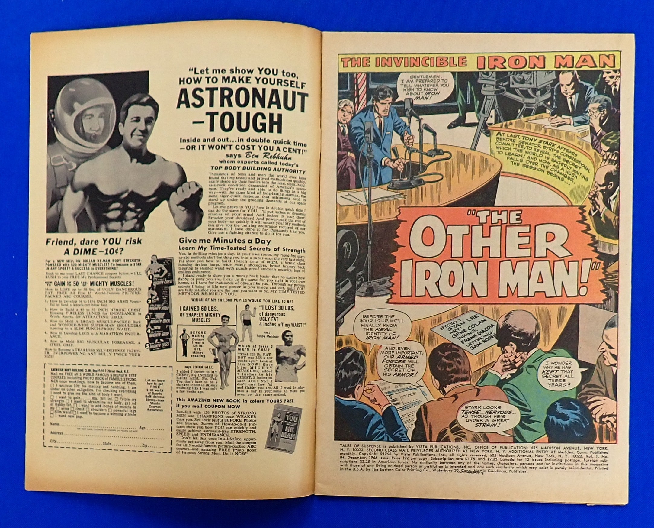 Tales of Suspense #84 (1966) - FN+/VF (6.5-7.0) - Adaptoid becomes Super-Adaptoid