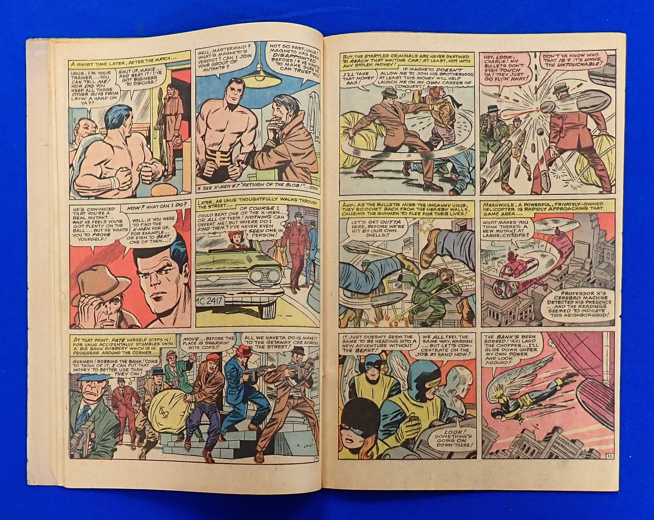 X-Men #8 (1964) - FR (1.0) - 1st App. Unus the Untouchable