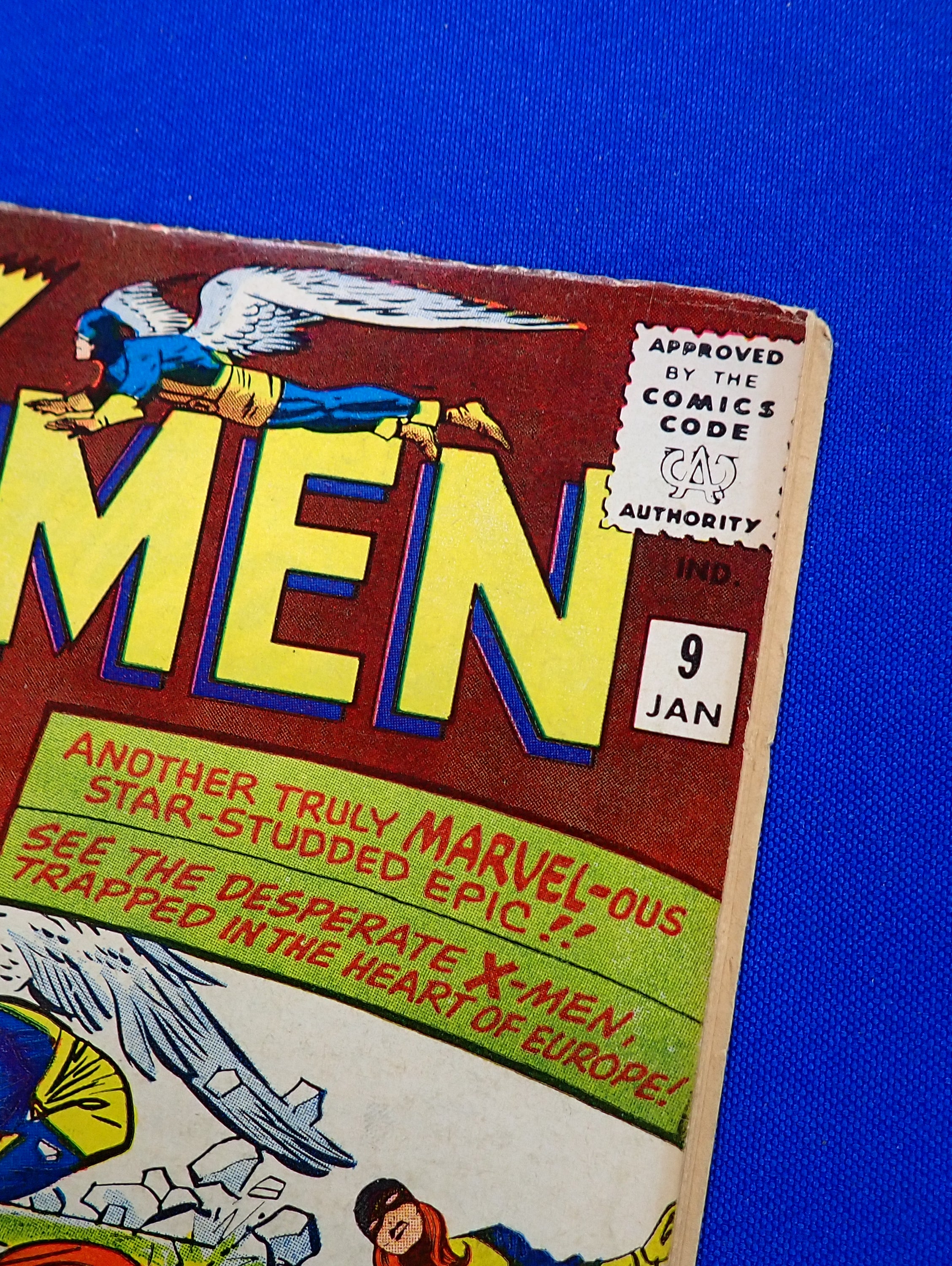 X-Men #9 (1965) - VG/VG+ (4.0-4.5) - 1st Meeting of X-Men & Avengers