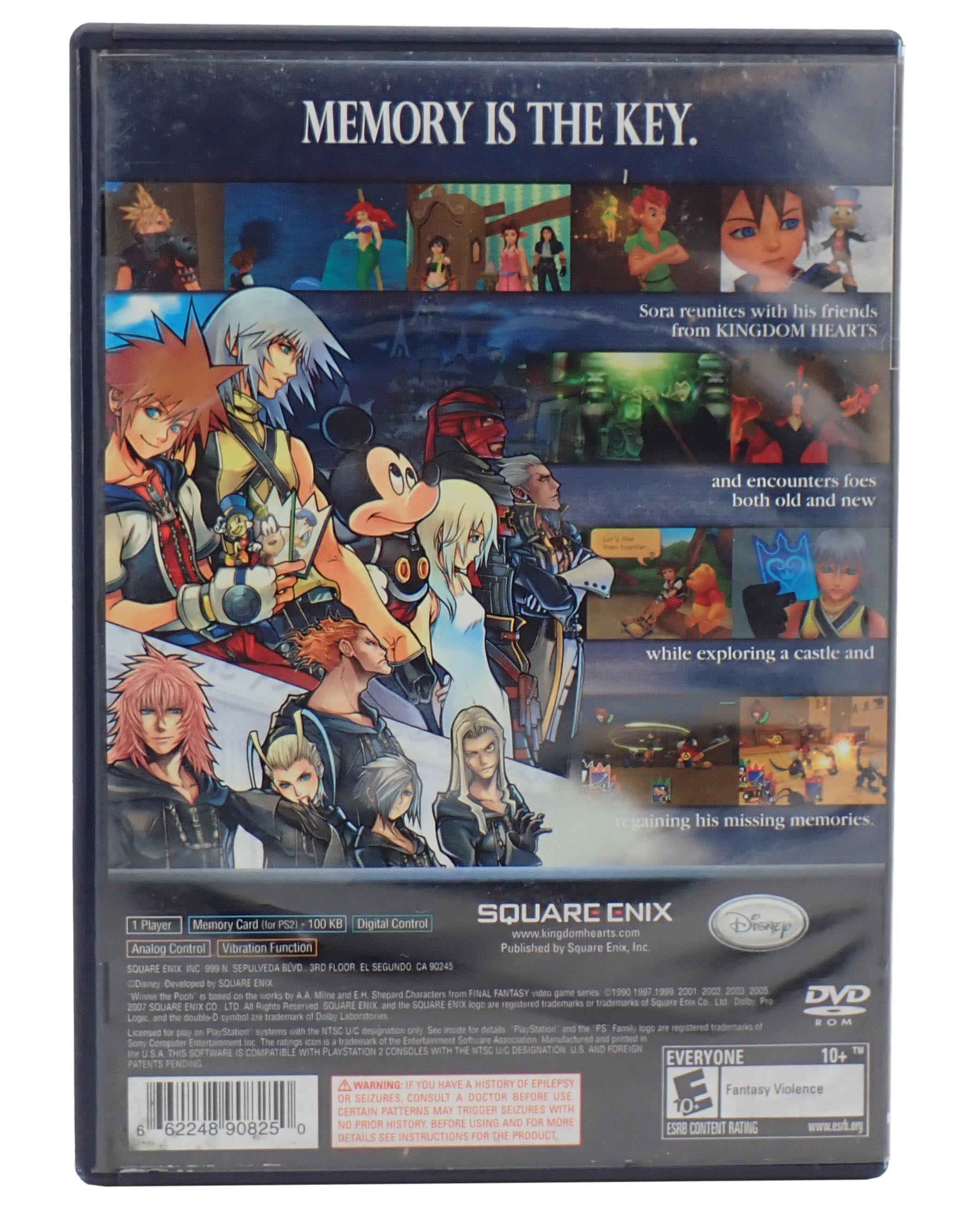 Kingdom Hearts Re:Chain of Memories - PS2