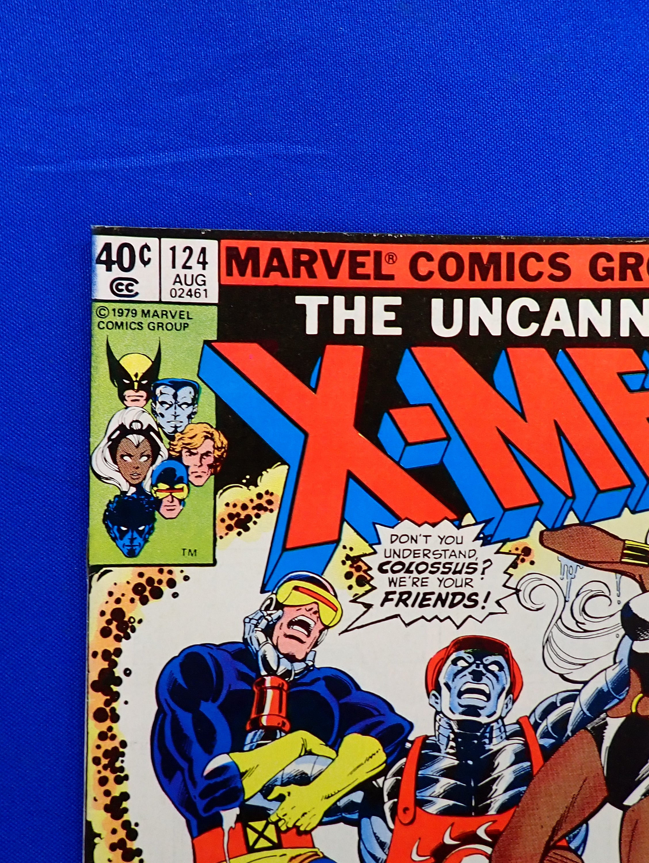 Uncanny X-Men #124 (1979) - VF (8.0) - 1st App. of Colossus as the Proletarian