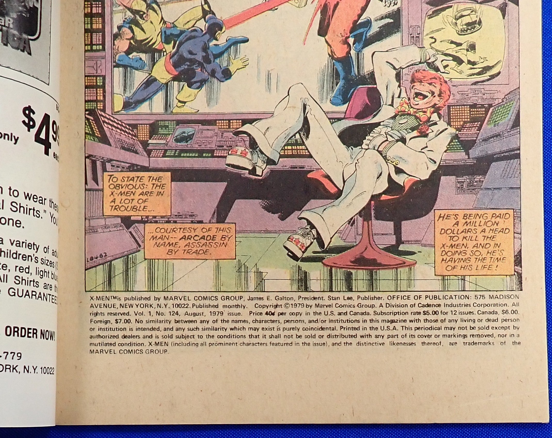 Uncanny X-Men #124 (1979) - VF (8.0) - 1st App. of Colossus as the Proletarian