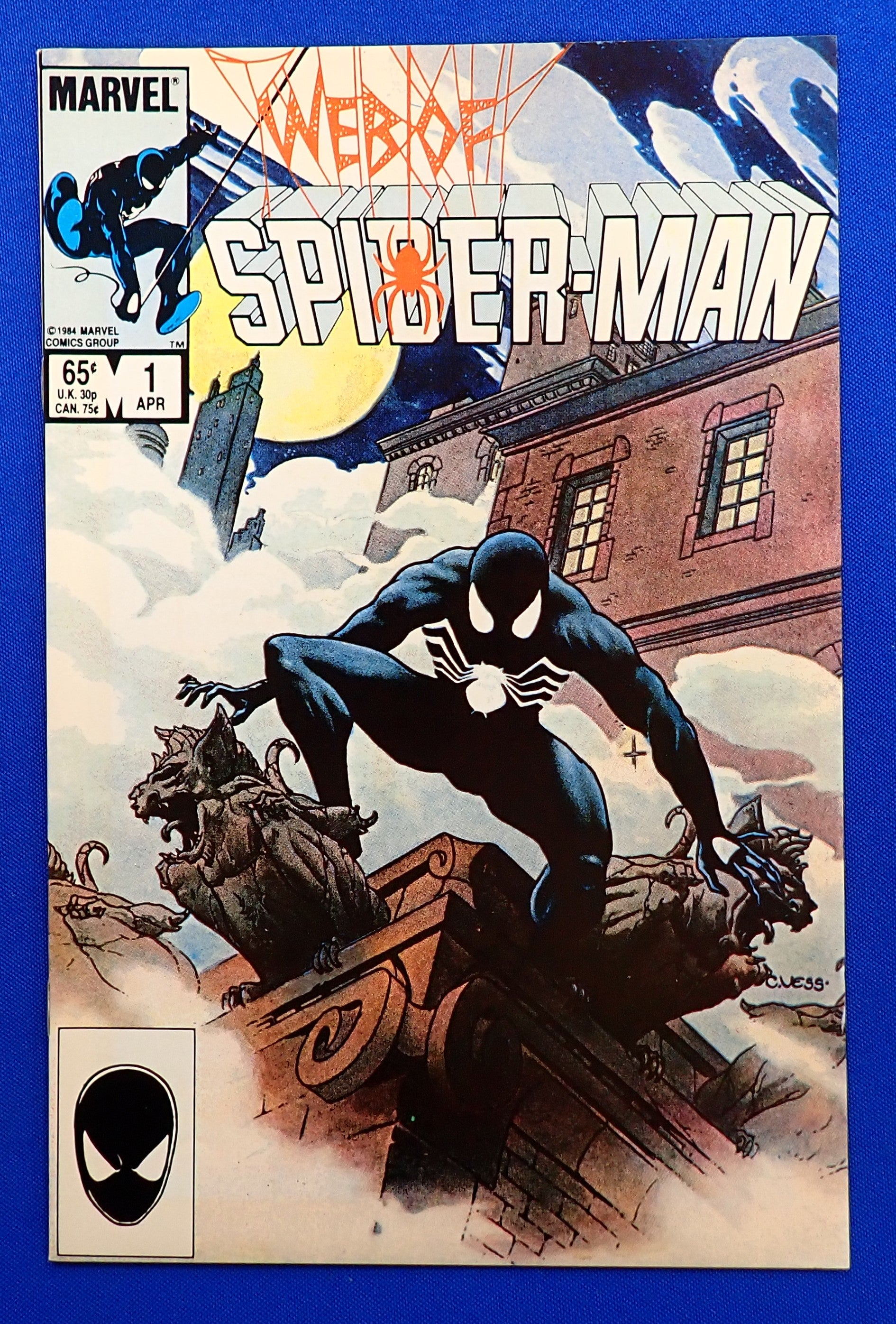 Web of Spider-Man #1 (1985) - NM- (9.2+) - 3rd Ongoing Series