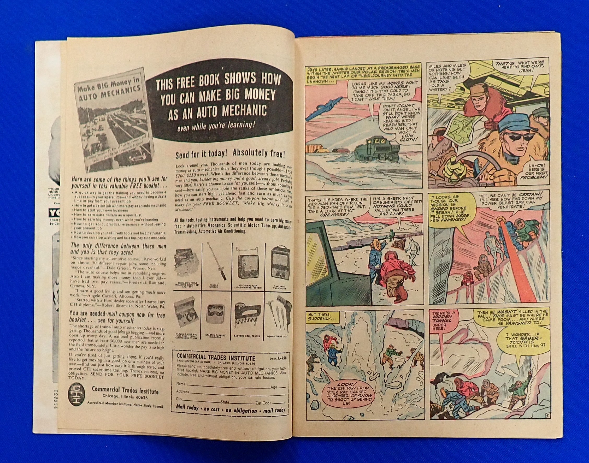 X-Men #10 (1965) - GD/VG- (3.0-3.5) - 1st Ka-Zar Silver Age App.