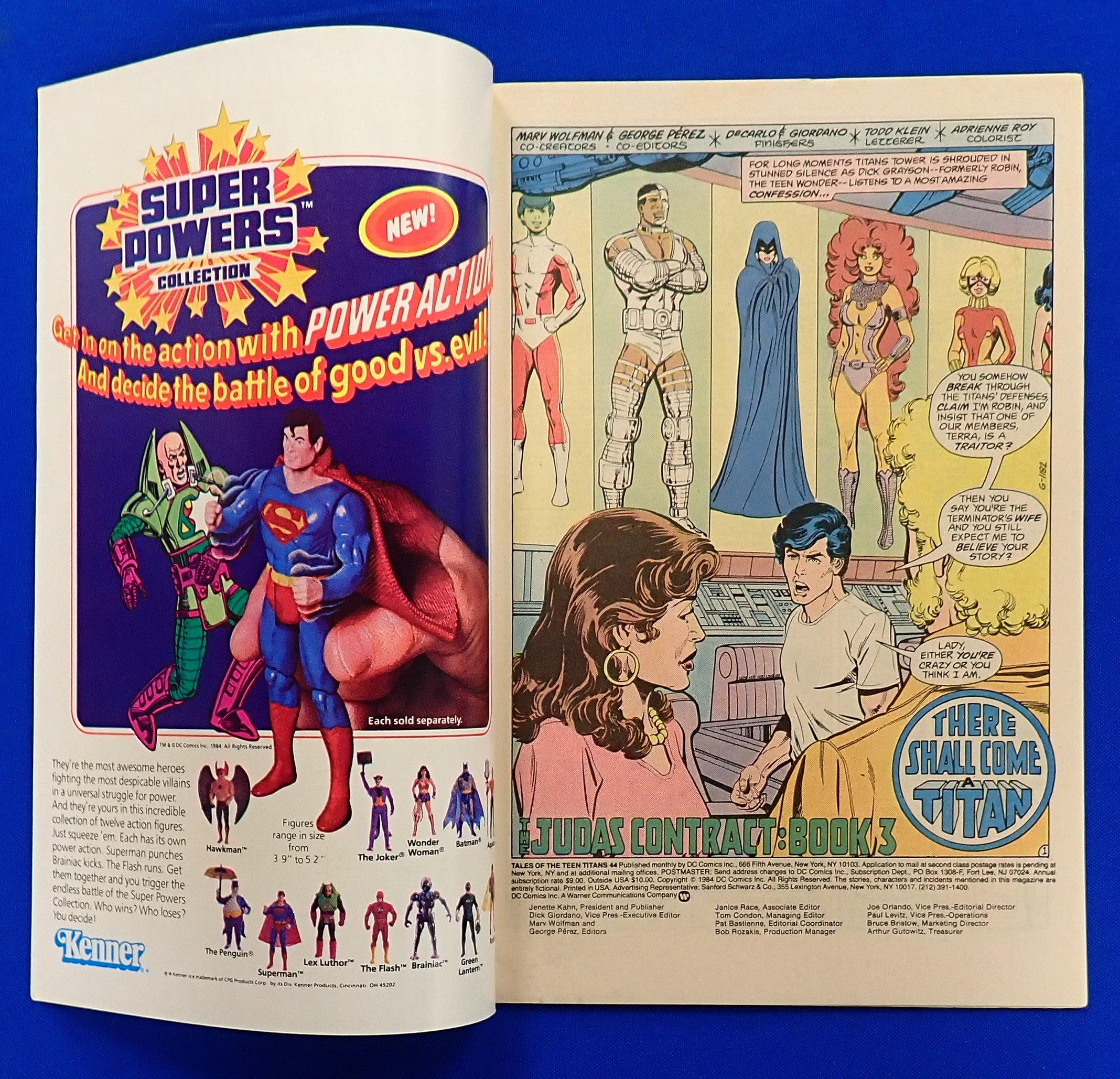 Tales of the Teen Titans #44 (1984) - FN+ (6.5) - Grayson becomes Nightwing