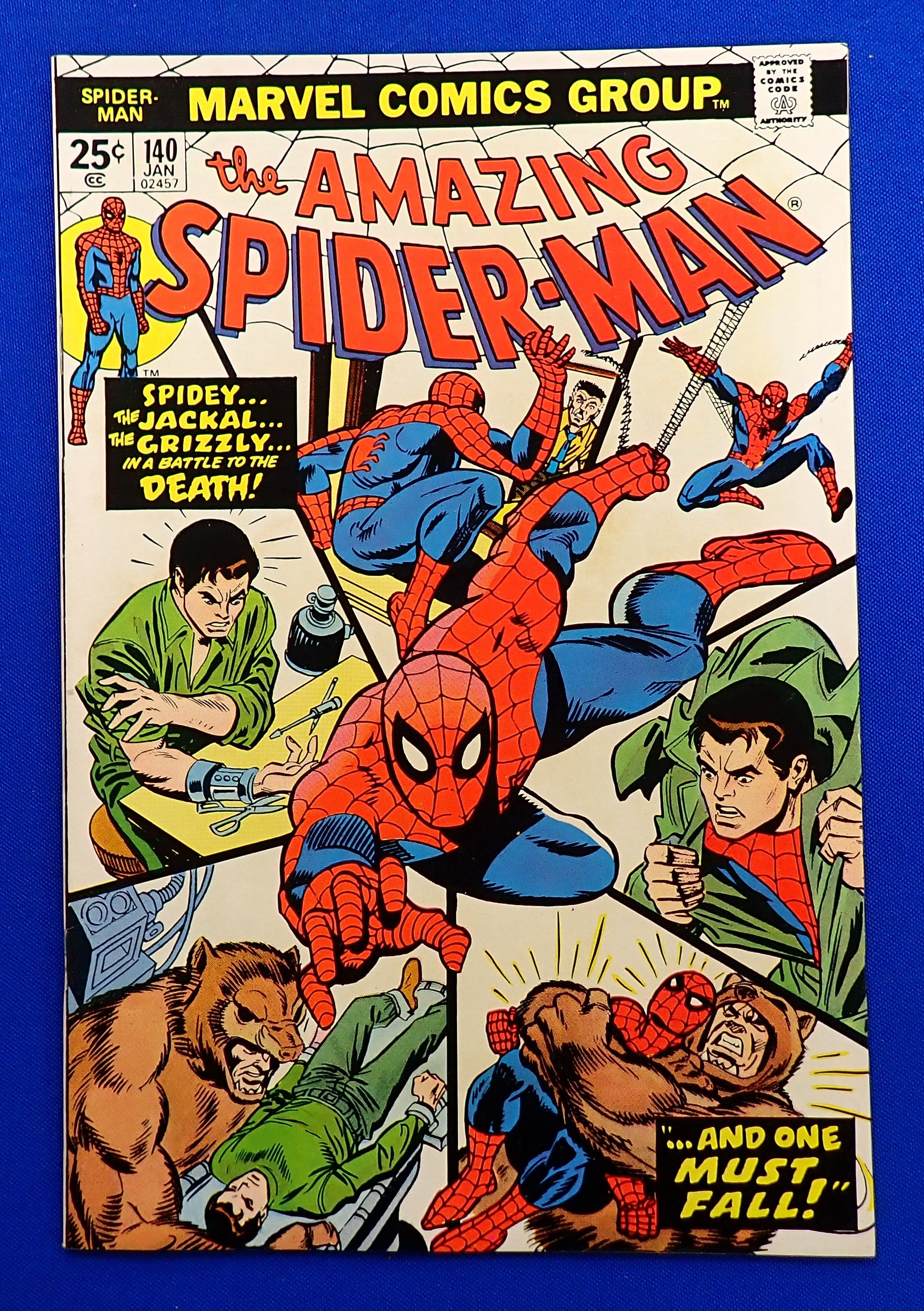 Amazing Spider-Man #140 (1975) - FN+/VF (6.5-7.0) - 1st App. Gloria Grant