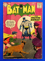 Batman #123 (1959) - FR/GD (1.0-1.5) - Golden Age Issue