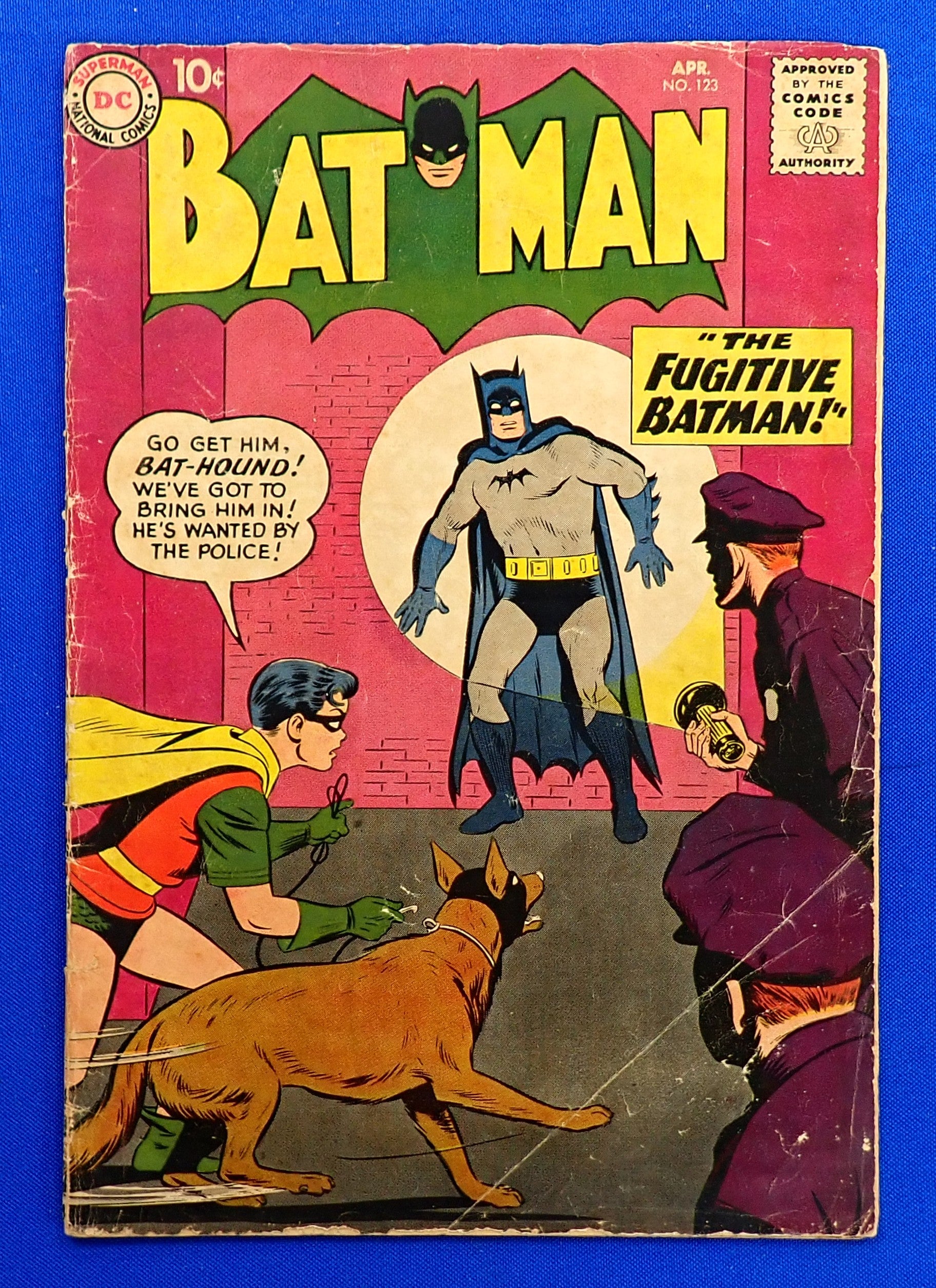 Batman #123 (1959) - FR/GD (1.0-1.5) - Golden Age Issue