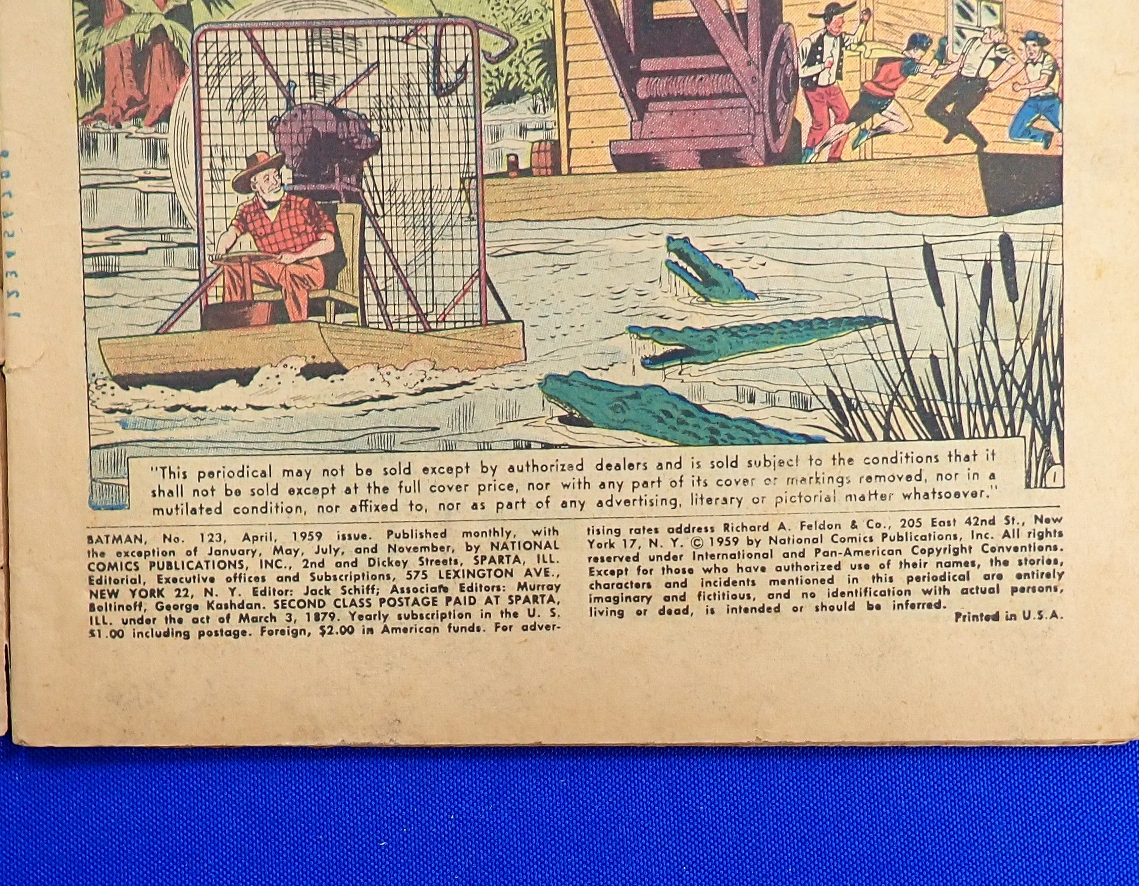 Batman #123 (1959) - FR/GD (1.0-1.5) - Golden Age Issue