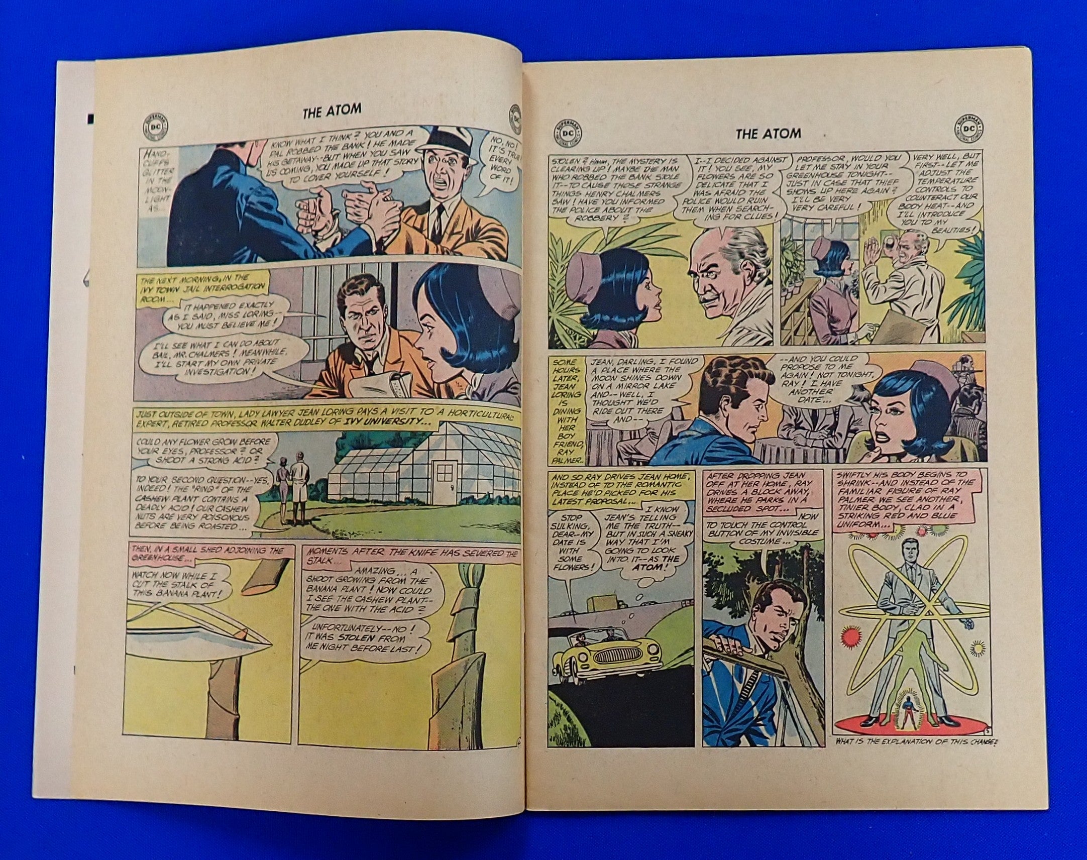The Atom #1 (1962) - VG/FN- (5.0-5.5) - 1st App. Plant Master