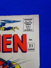 X-Men #21 (1966) - VG/FN (5.0) - Silver Age Issue