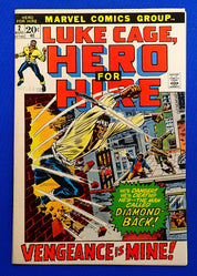 Hero for Hire #2 (1972) - FN (6.0) - 2nd App. Luke Cage
