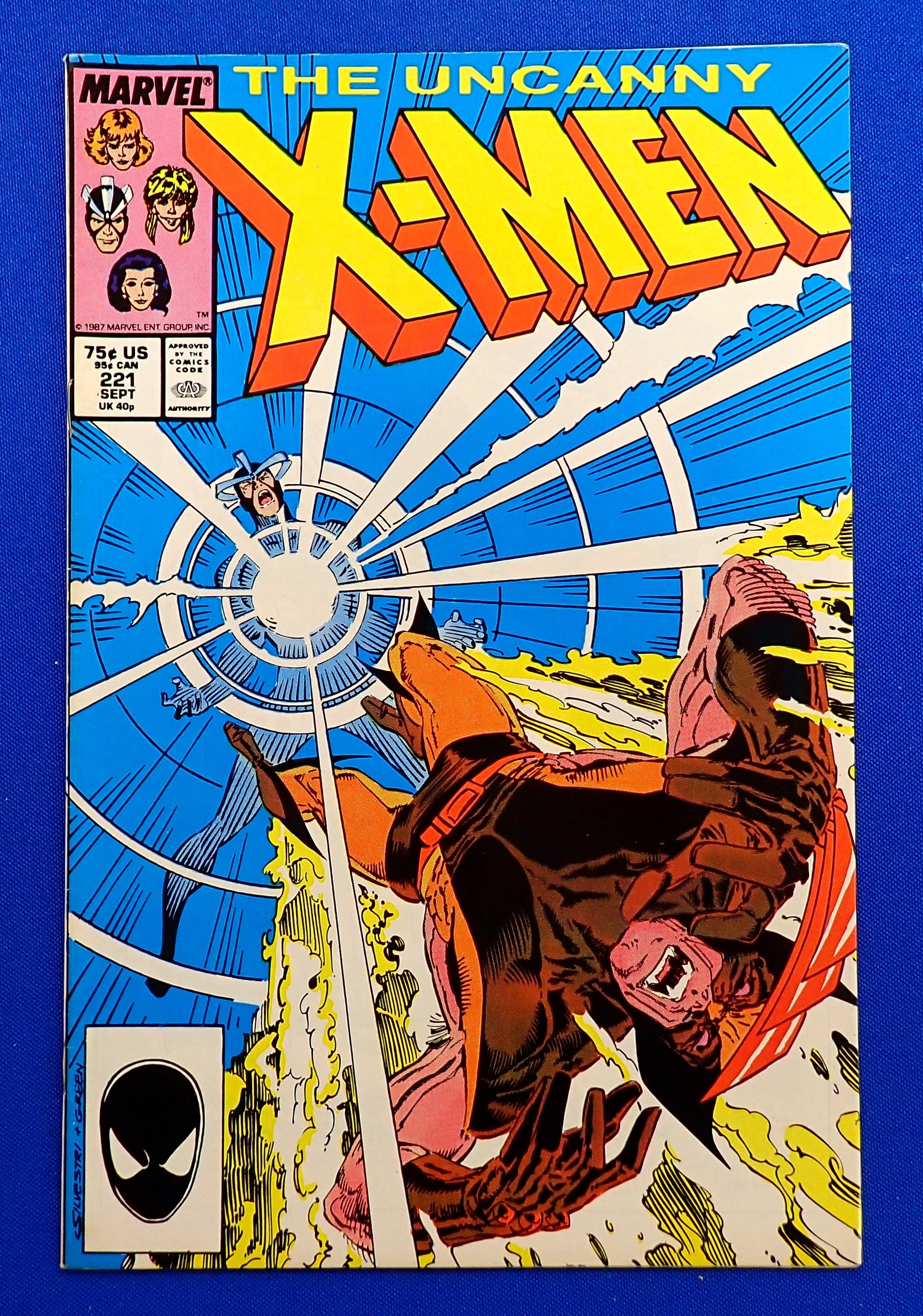 Uncanny X-Men #221 (1987) - VF/VF+ (8.0-8.5) - 1st Full App. Mr. Sinister