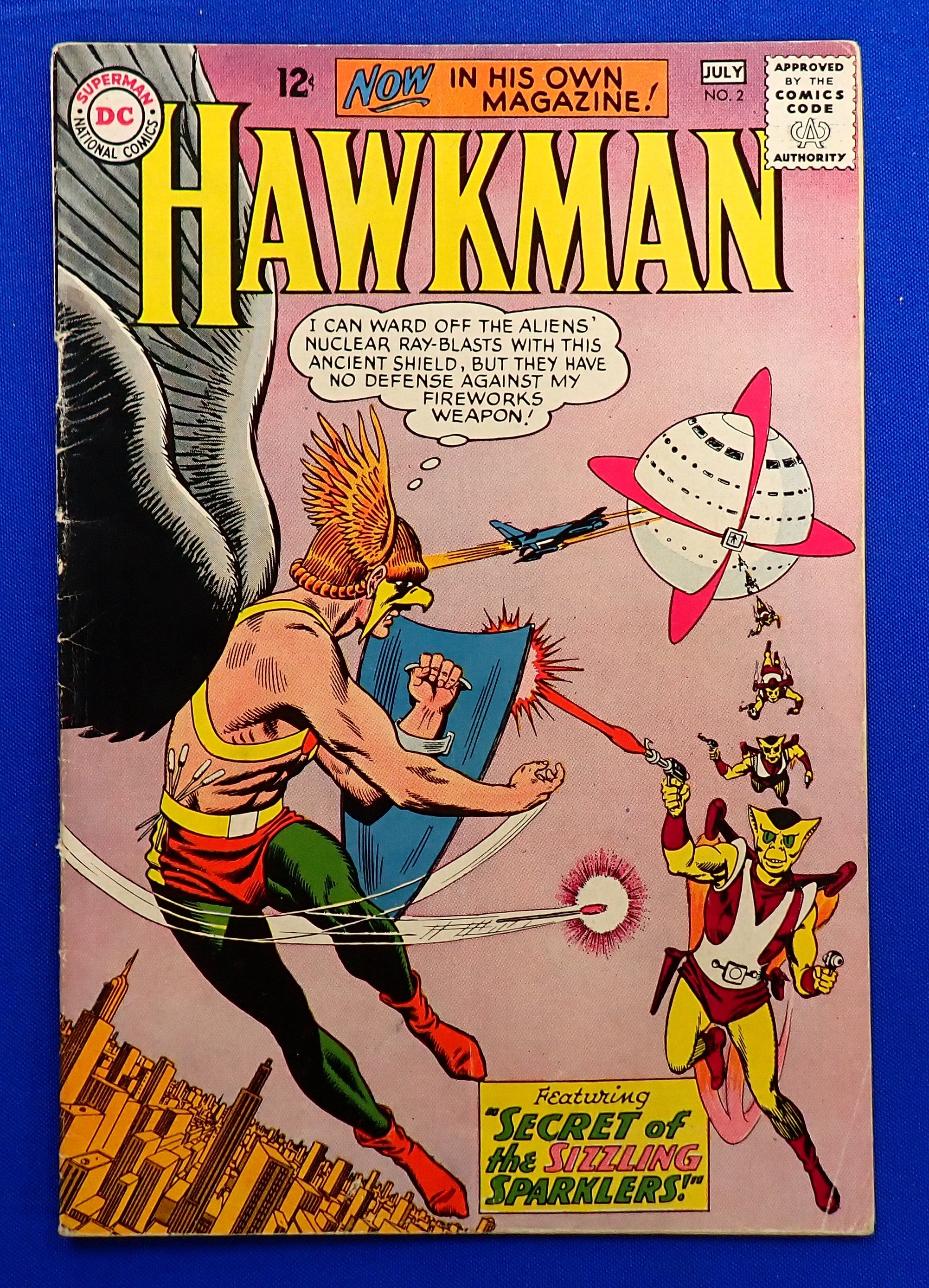 Hawkman #2 (1964) - VG (4.0) - Early Hawkman