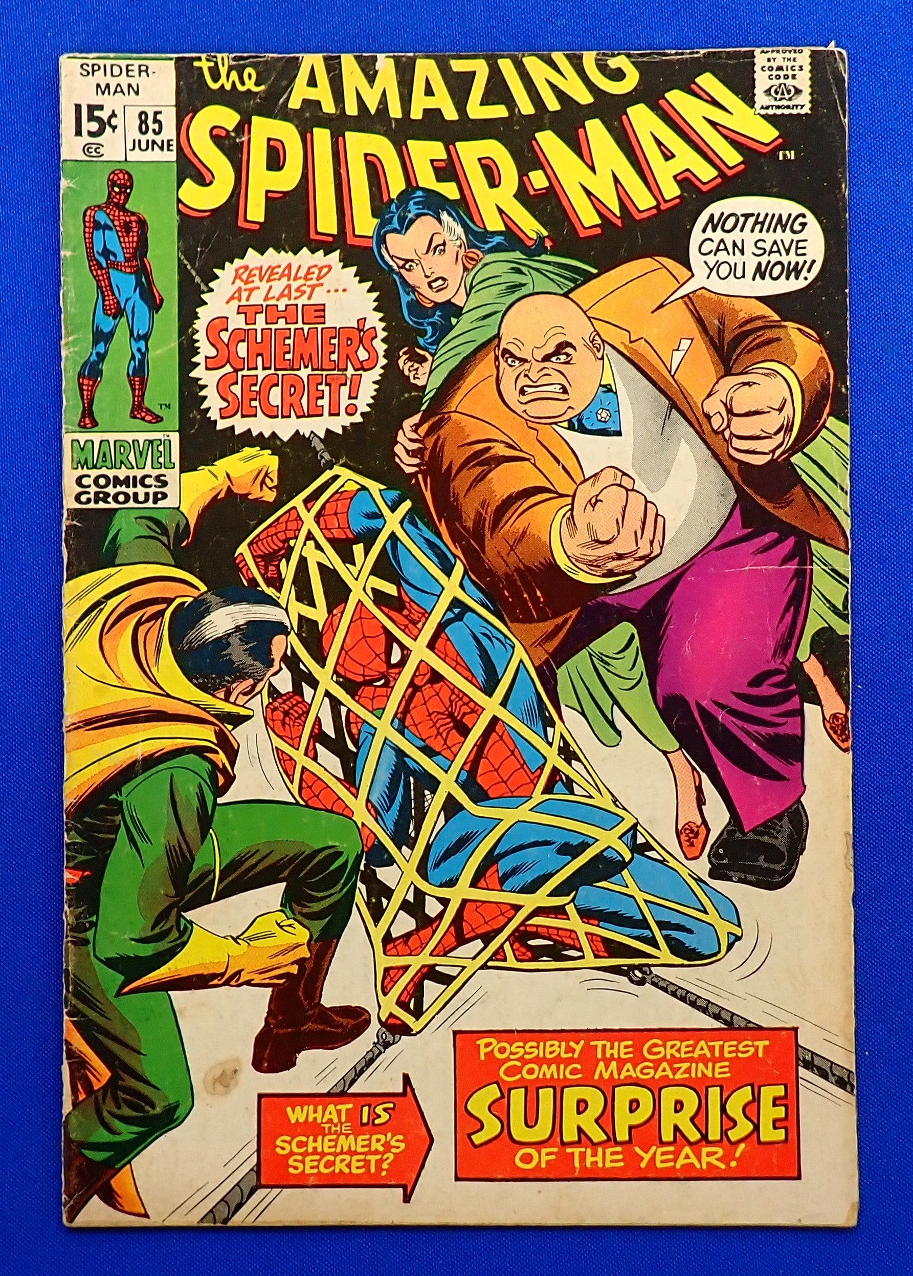 Amazing Spider-Man #85 (1970) - GD/GD+ (2.0-2.5) - Schemer Identify Revealed