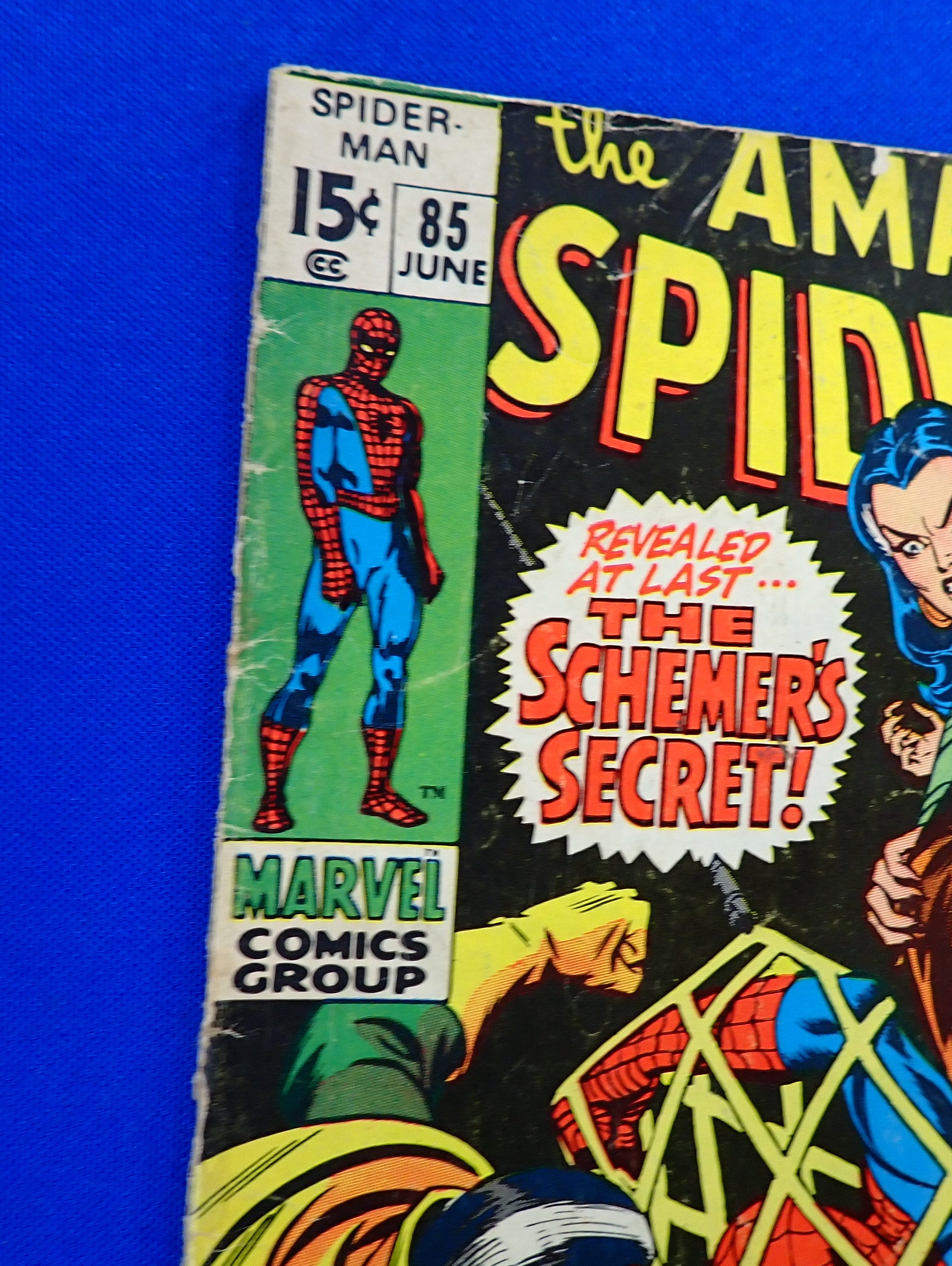 Amazing Spider-Man #85 (1970) - GD/GD+ (2.0-2.5) - Schemer Identify Revealed
