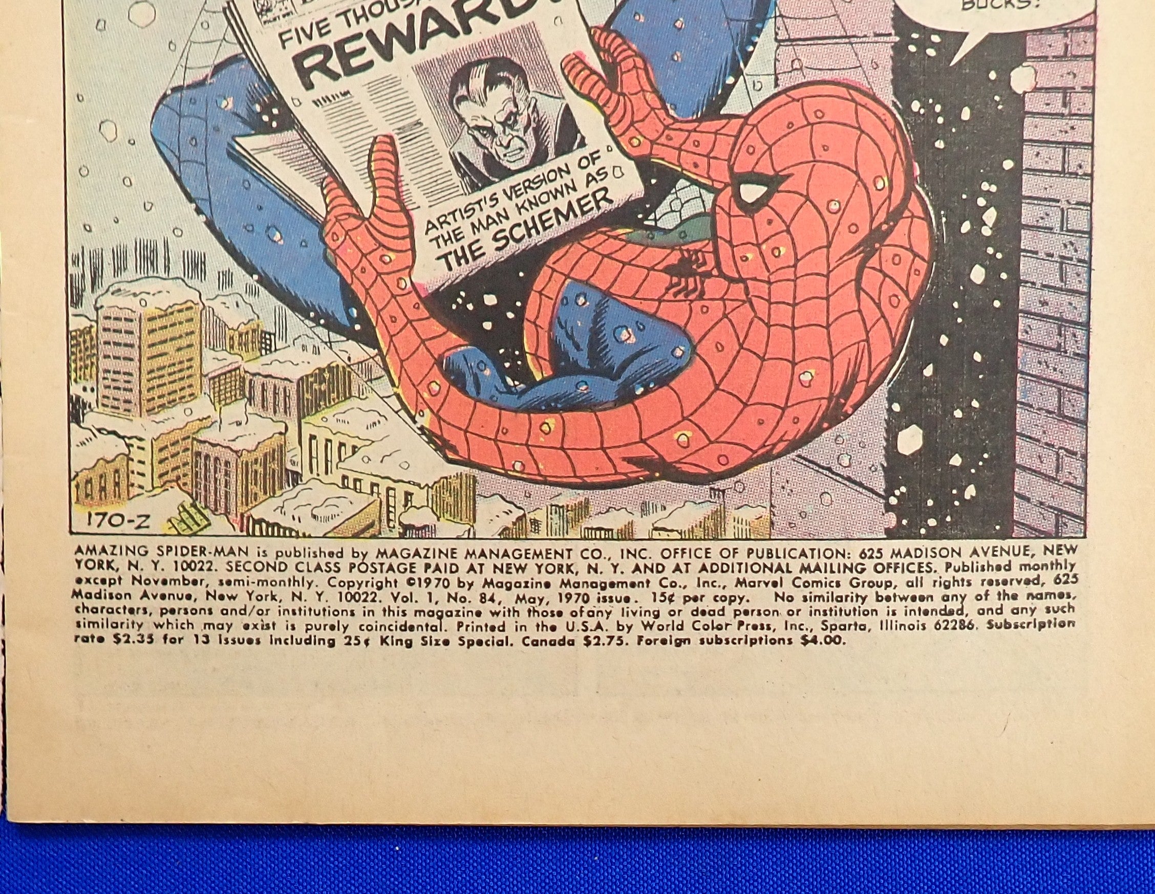 Amazing Spider-Man #84 (1970) - GD/VG (3.0) - Bronze Age Issue