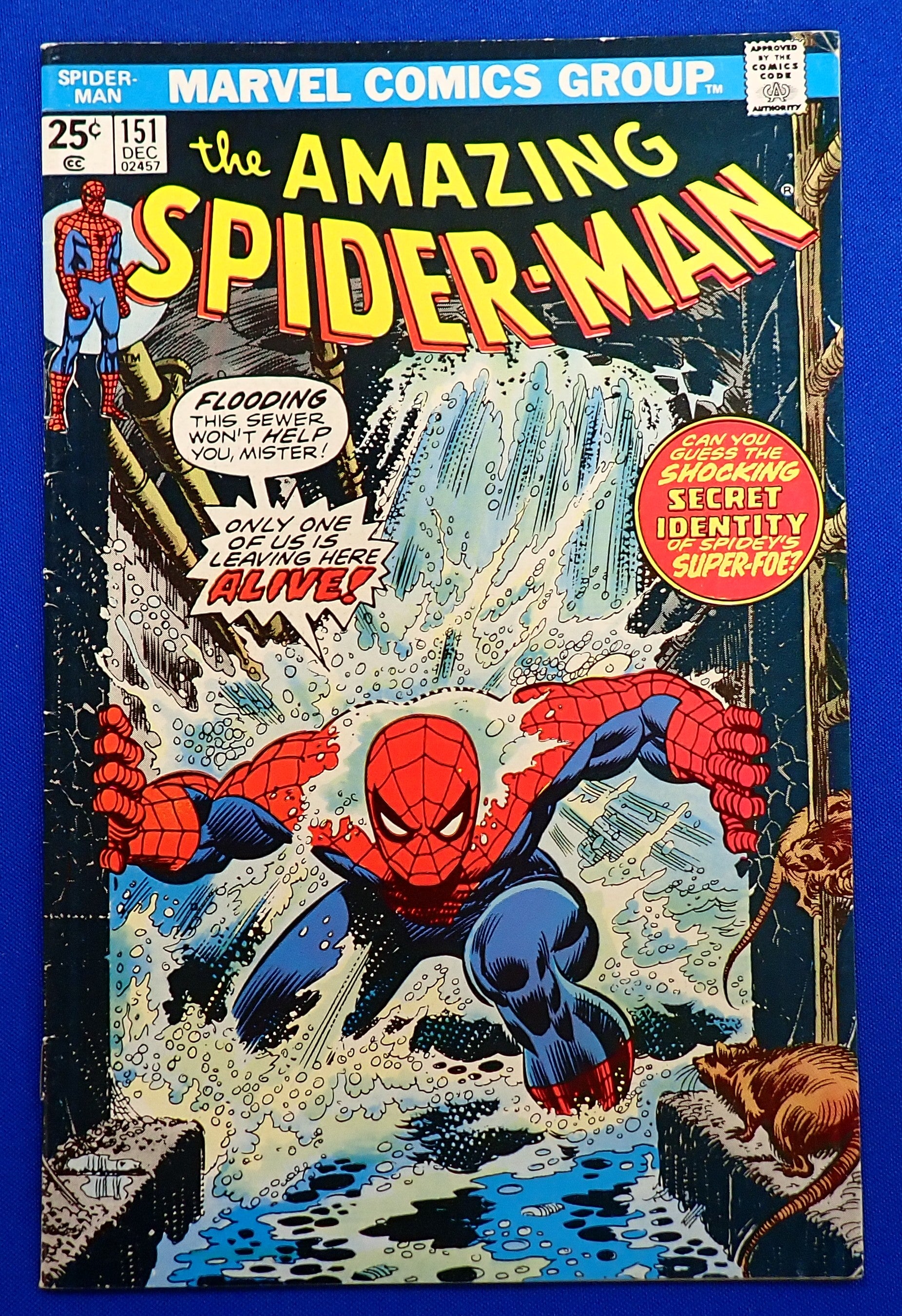 Amazing Spider-Man #151 (1975) - VG/FN (5.0) - Iconic John Romita Cover