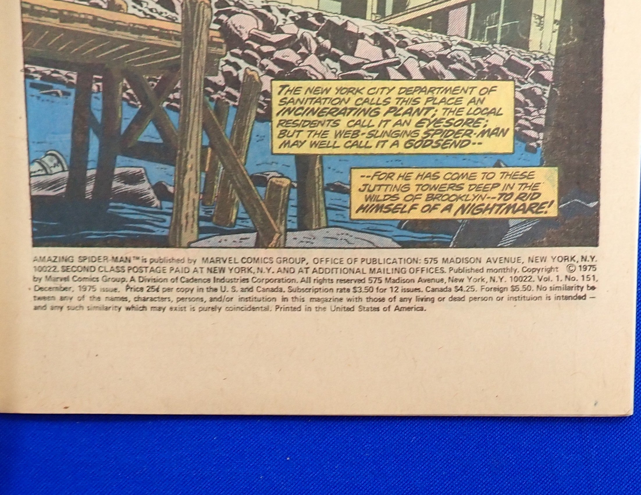 Amazing Spider-Man #151 (1975) - VG/FN (5.0) - Iconic John Romita Cover