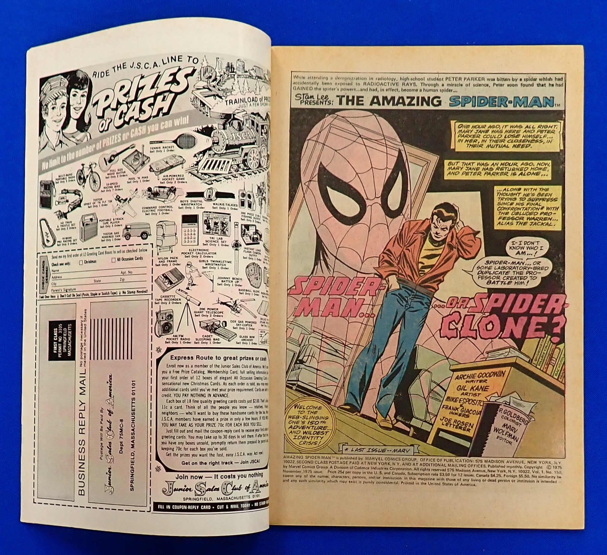 Amazing Spider-Man #150 (1975) - FN/FN- (5.5-6.0) - Bronze Age Issue