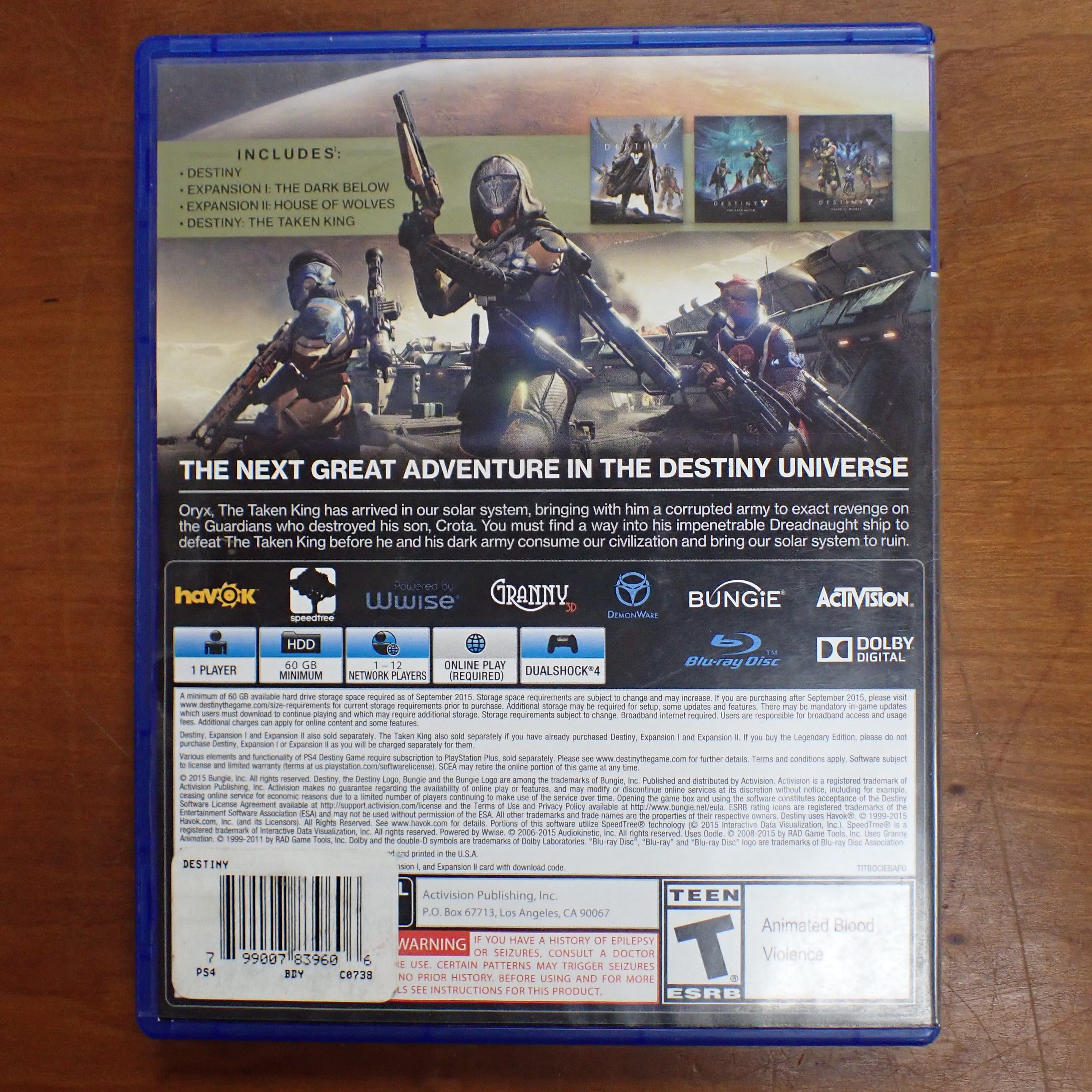 Destiny: The Taken King - PS4