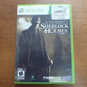 The Testament of Sherlock Holmes - Xbox 360