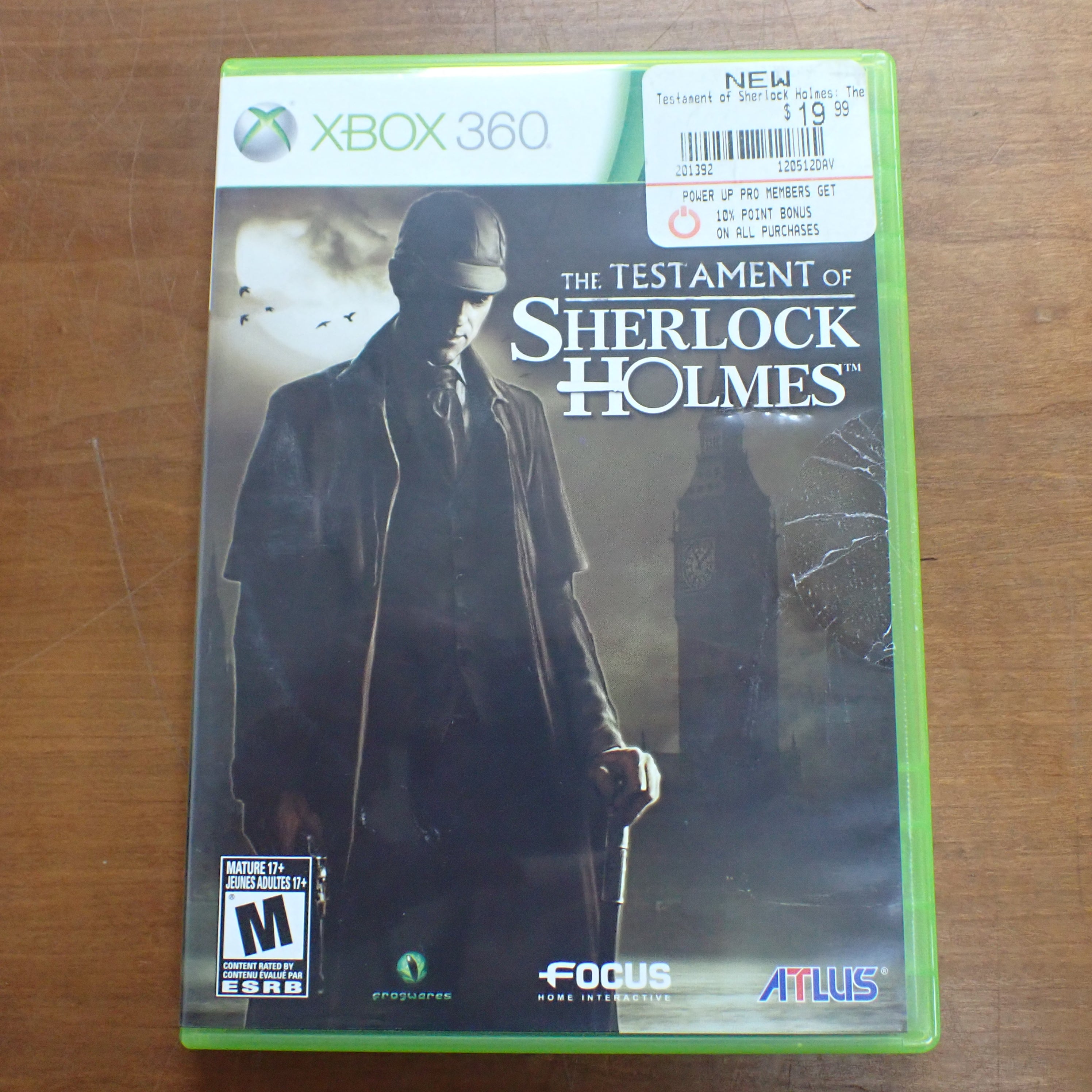 The Testament of Sherlock Holmes - Xbox 360