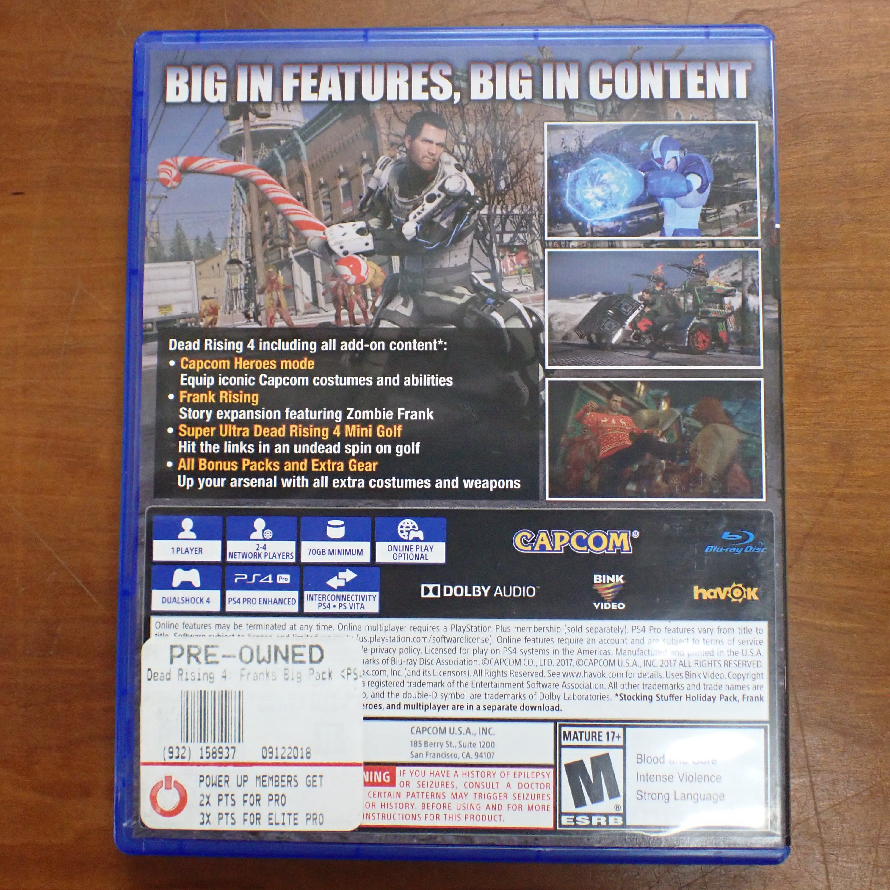 Dead Rising 4: Frank's Big Package - PS4