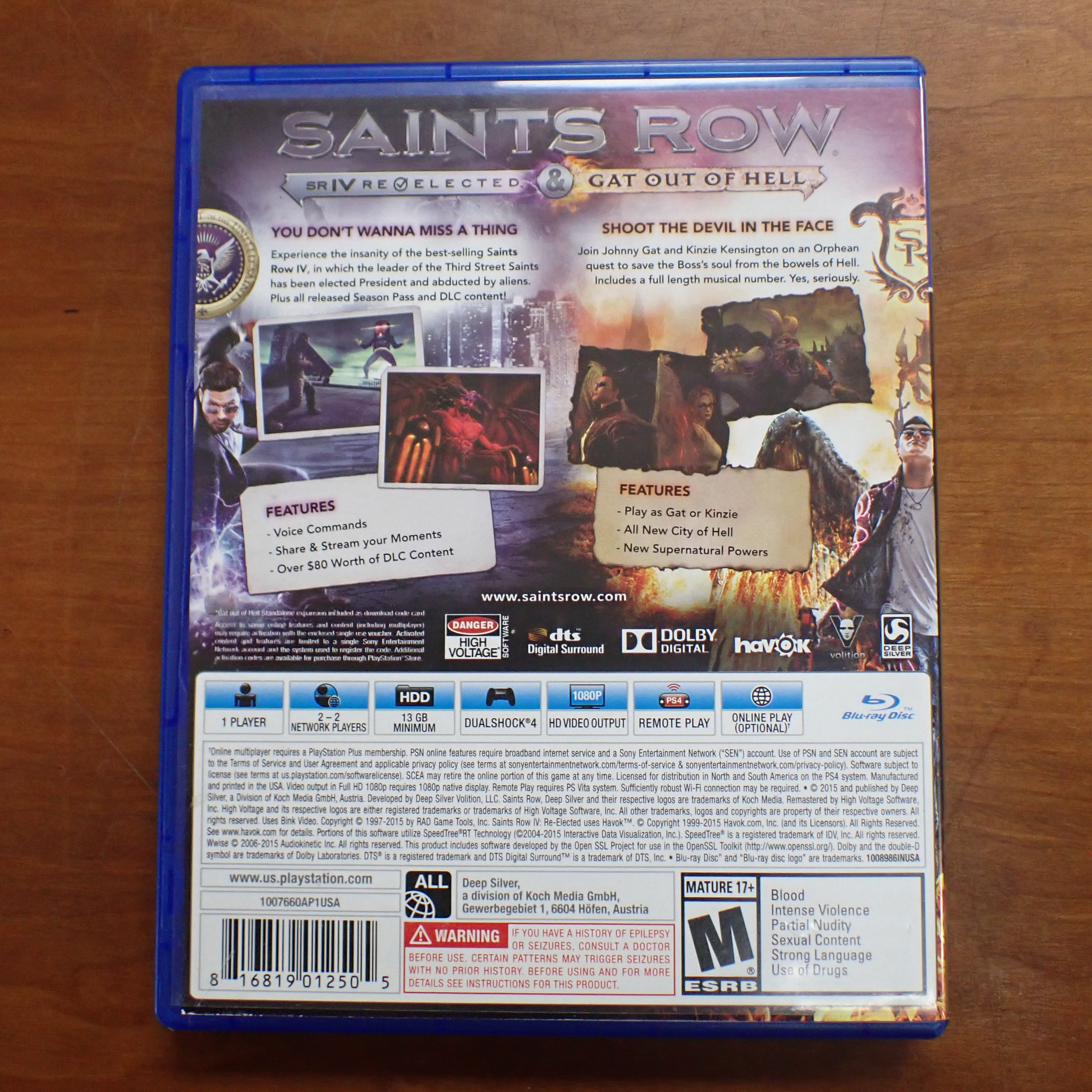 Saints Row IV - PS4