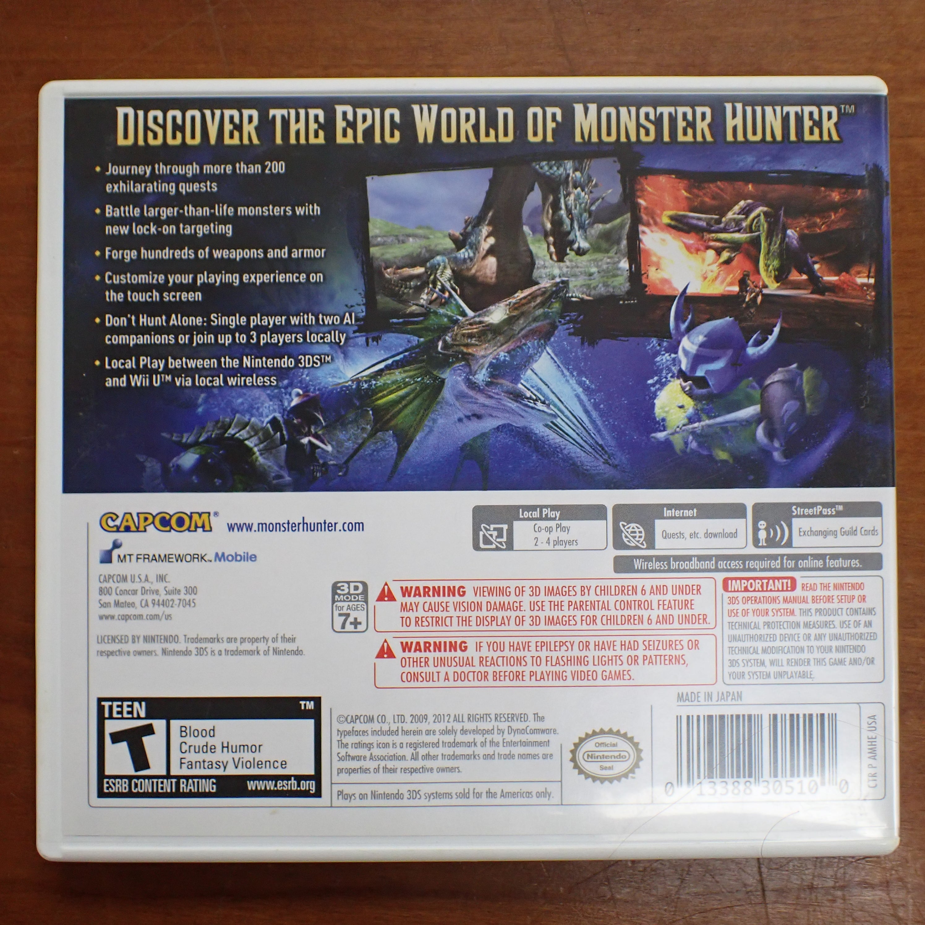Monster Hunter 3 Ultimate - 3DS