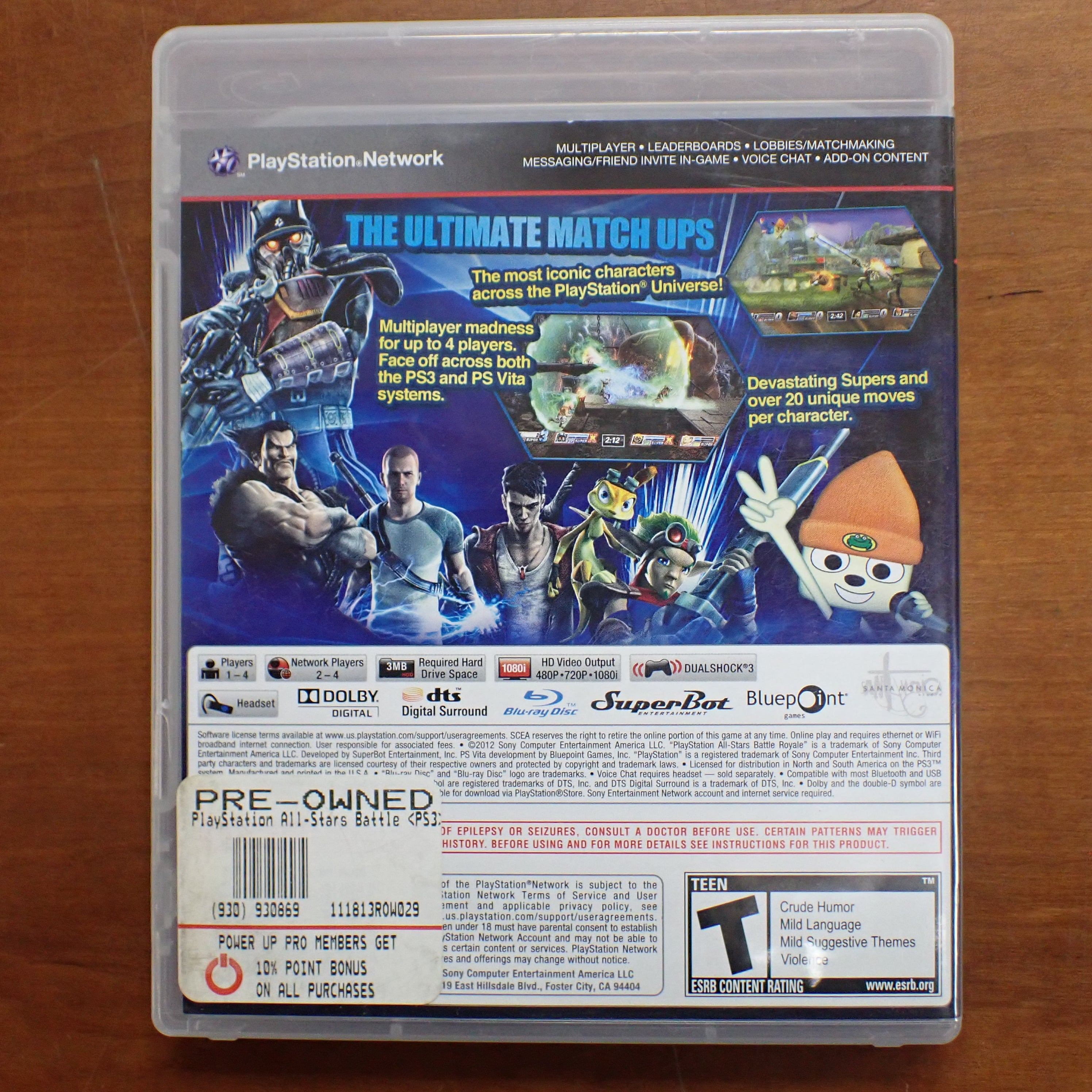 PlayStation All-Stars Battle Royale - PS3