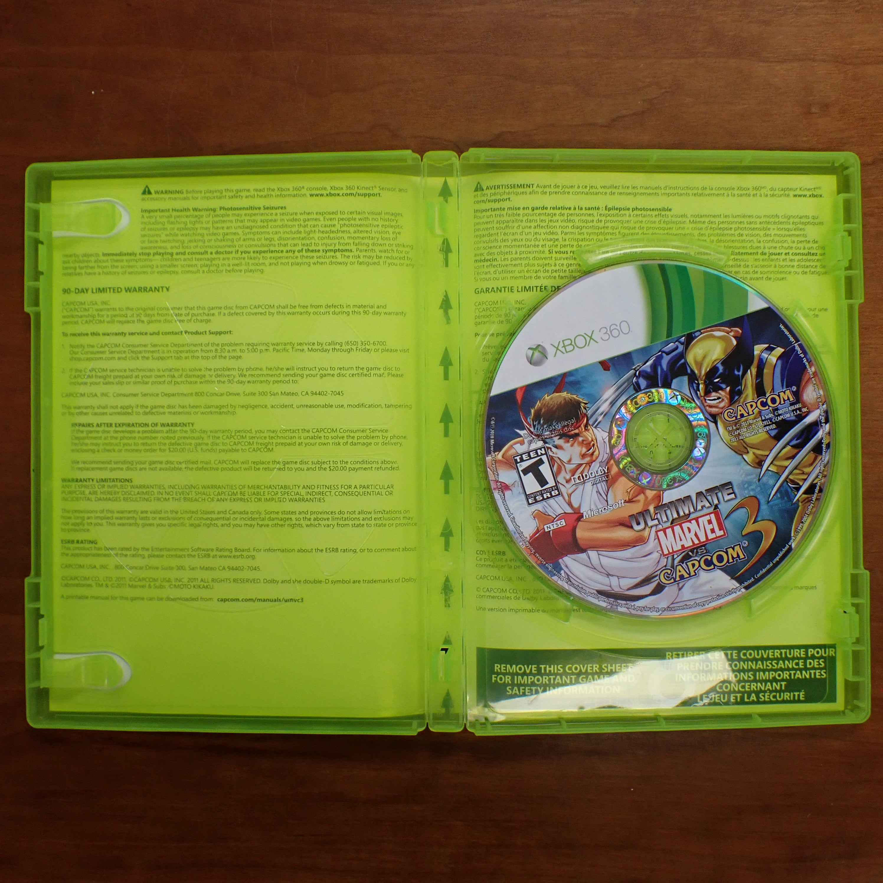 Ultimate Marvel vs Capcom 3: Xbox 360