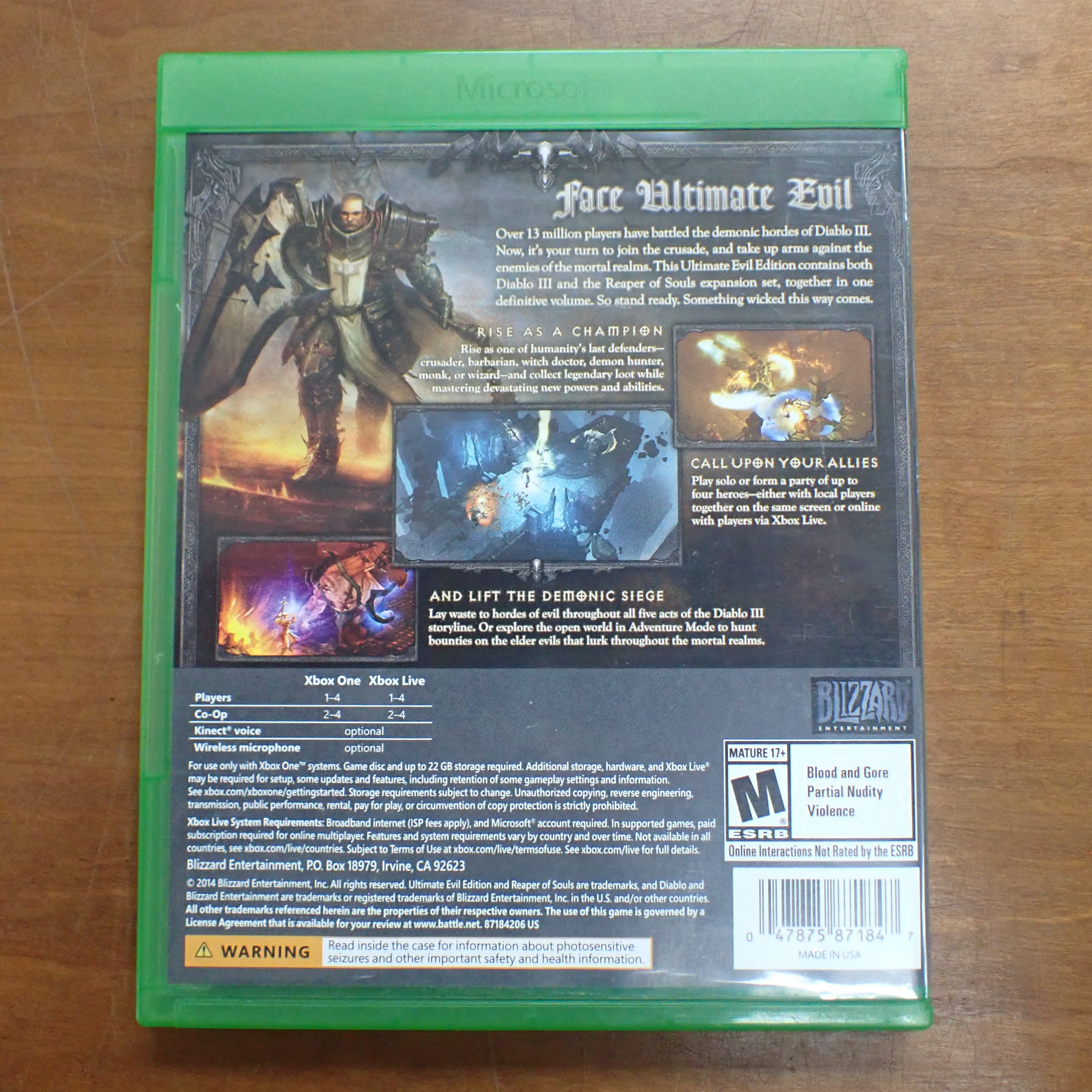 Diablo III: Reaper of Souls - Xbox One