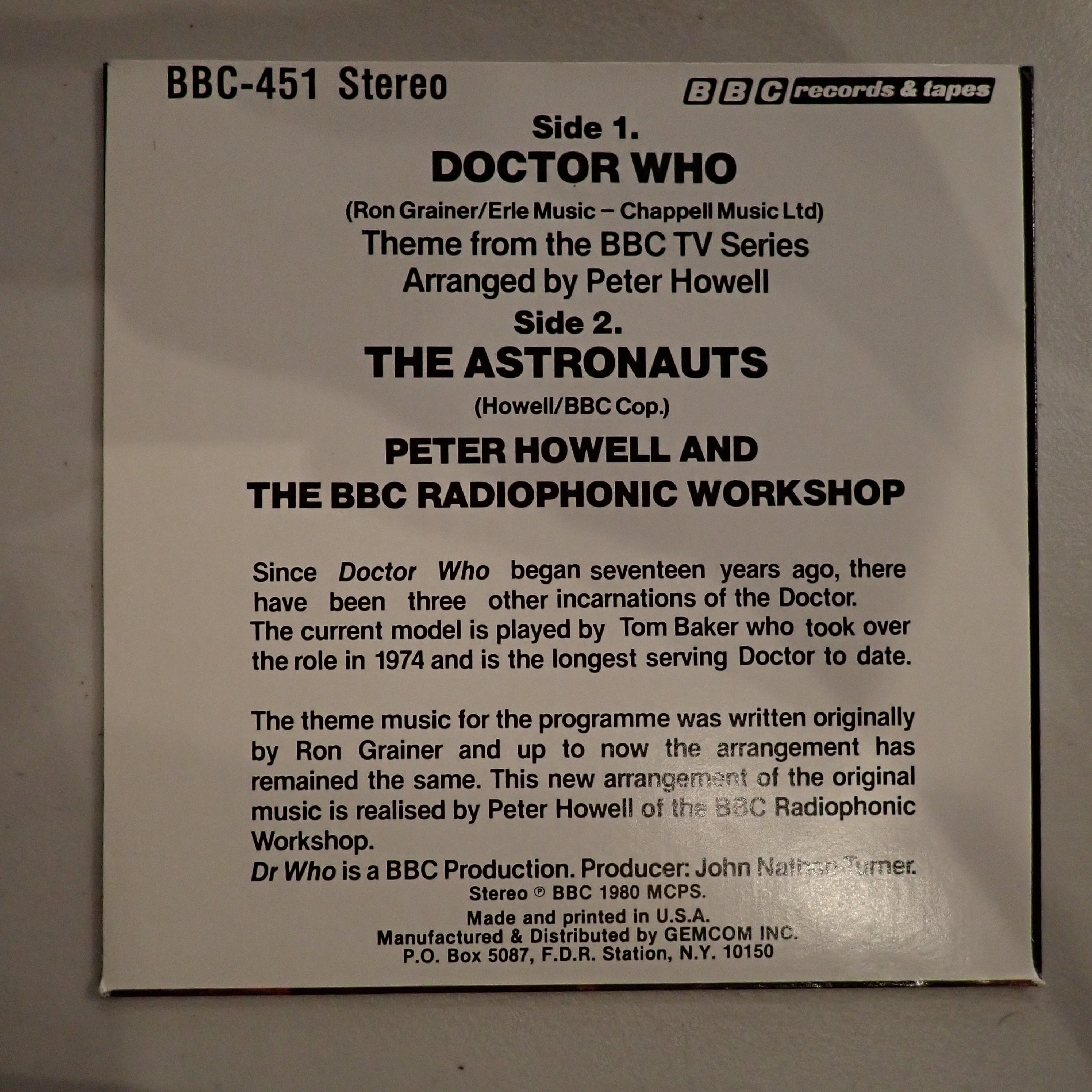 Doctor Who Theme