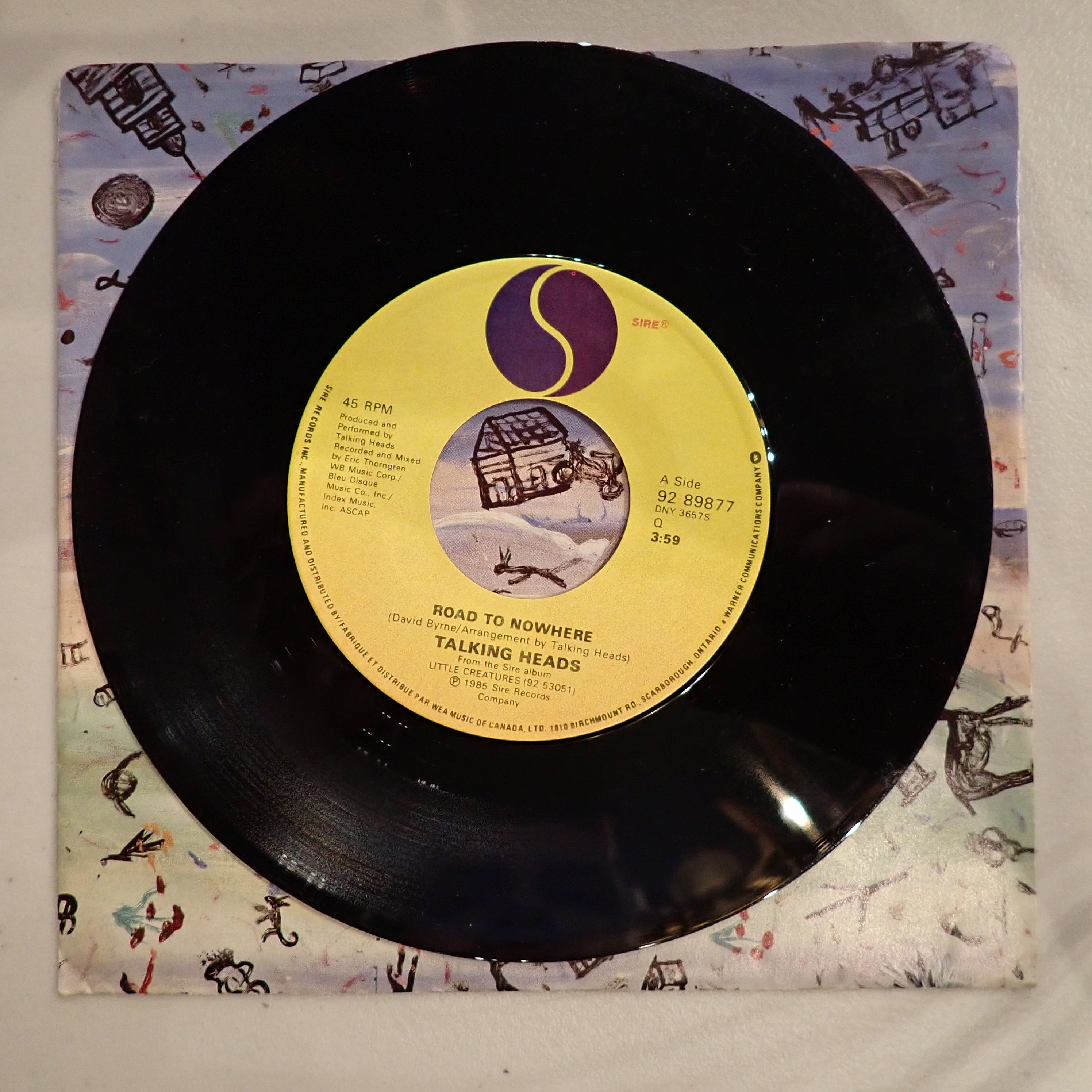 Talking Heads - Road To Nowhere/Give Me Back My Name