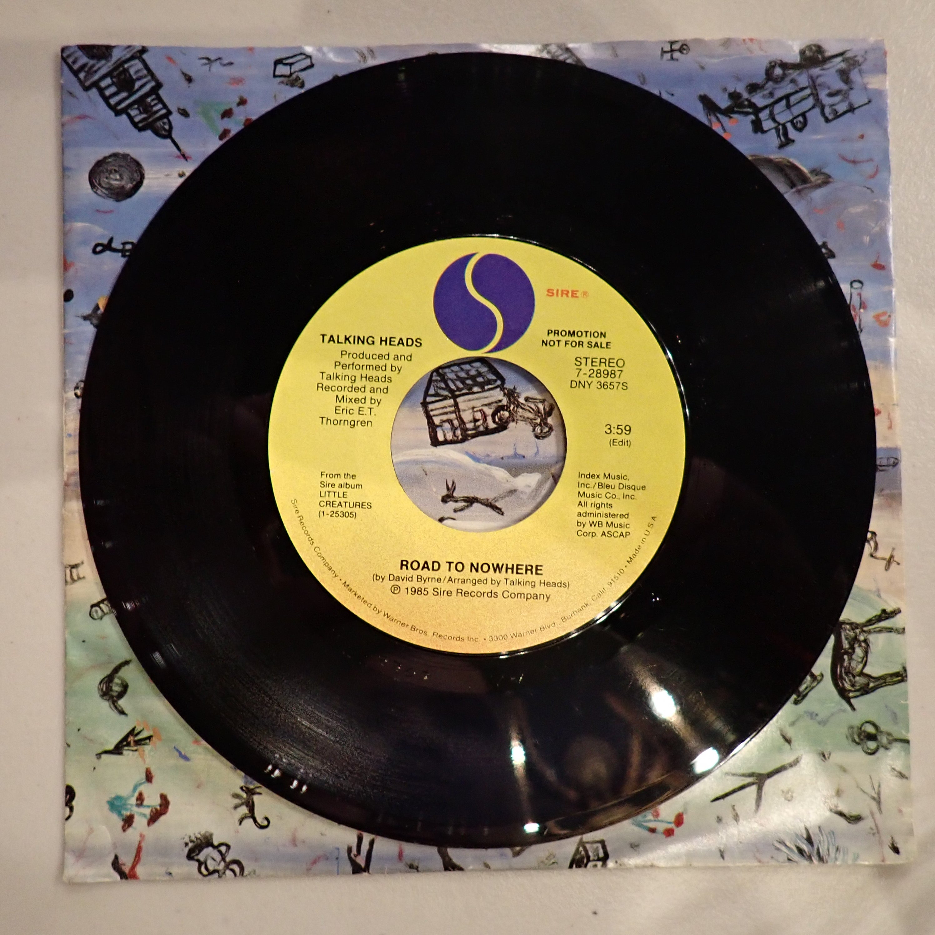 Talking Heads - Road To Nowhere (Promo)