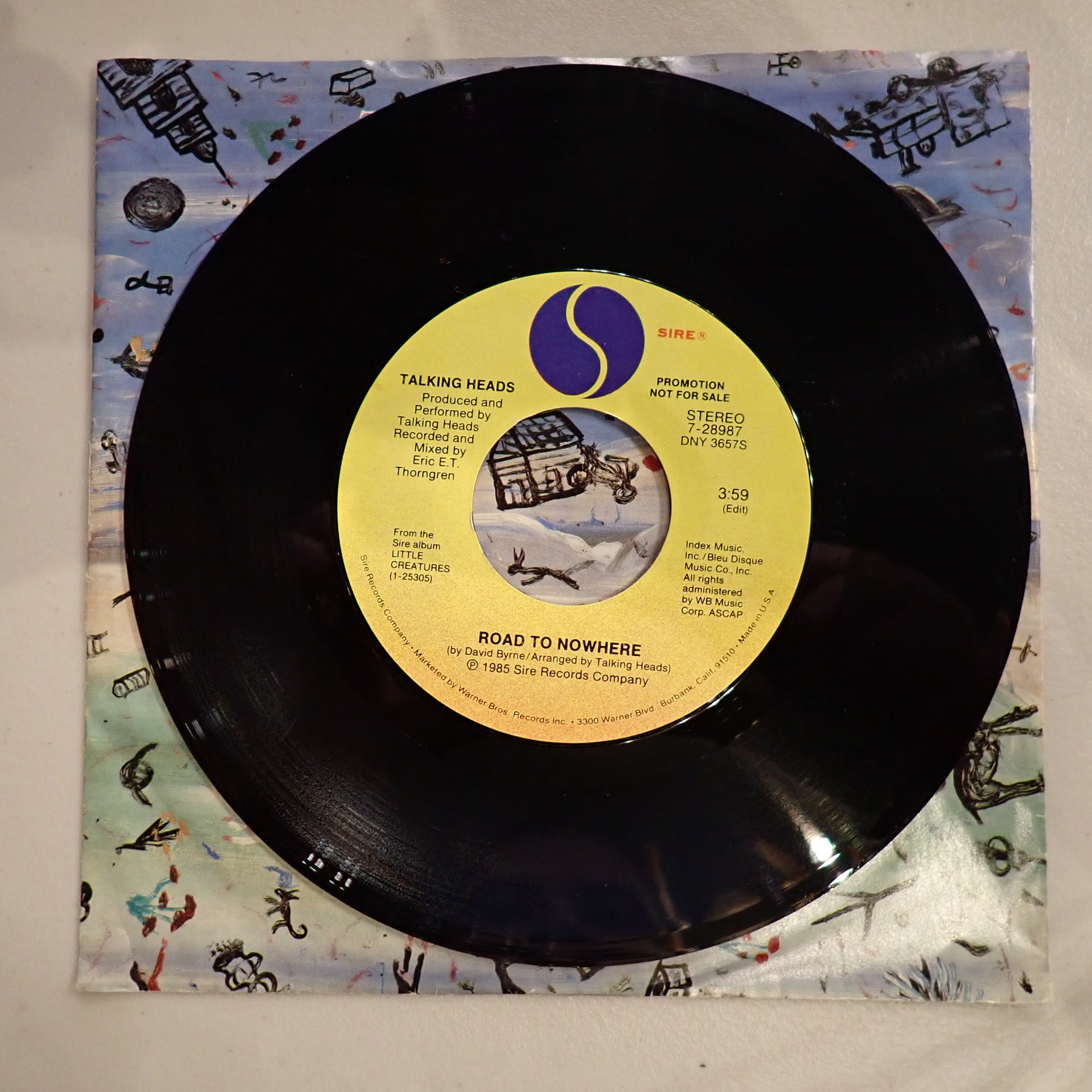 Talking Heads - Road To Nowhere (Promo)