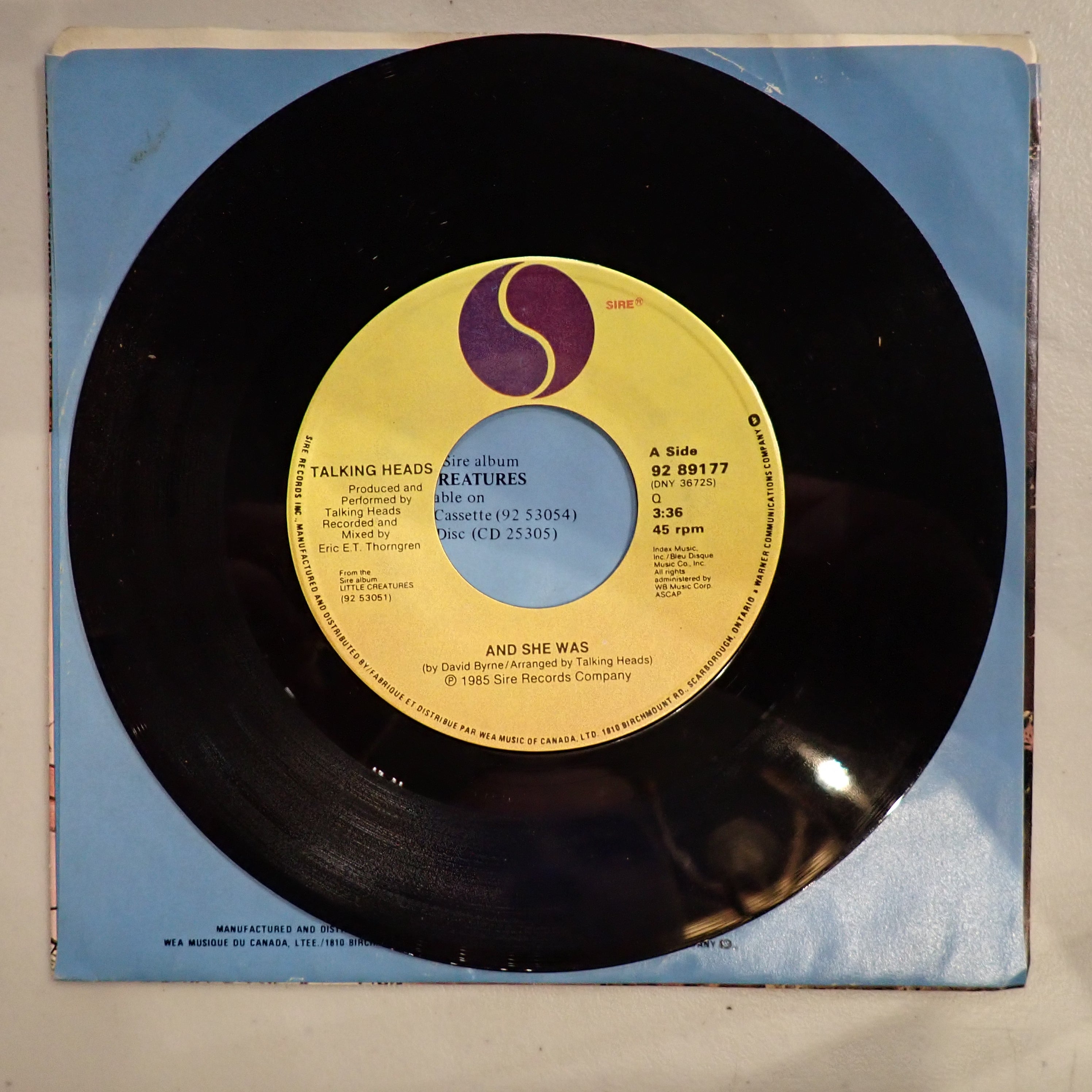 Talking Heads - And She Was/ And She Was (Dub)