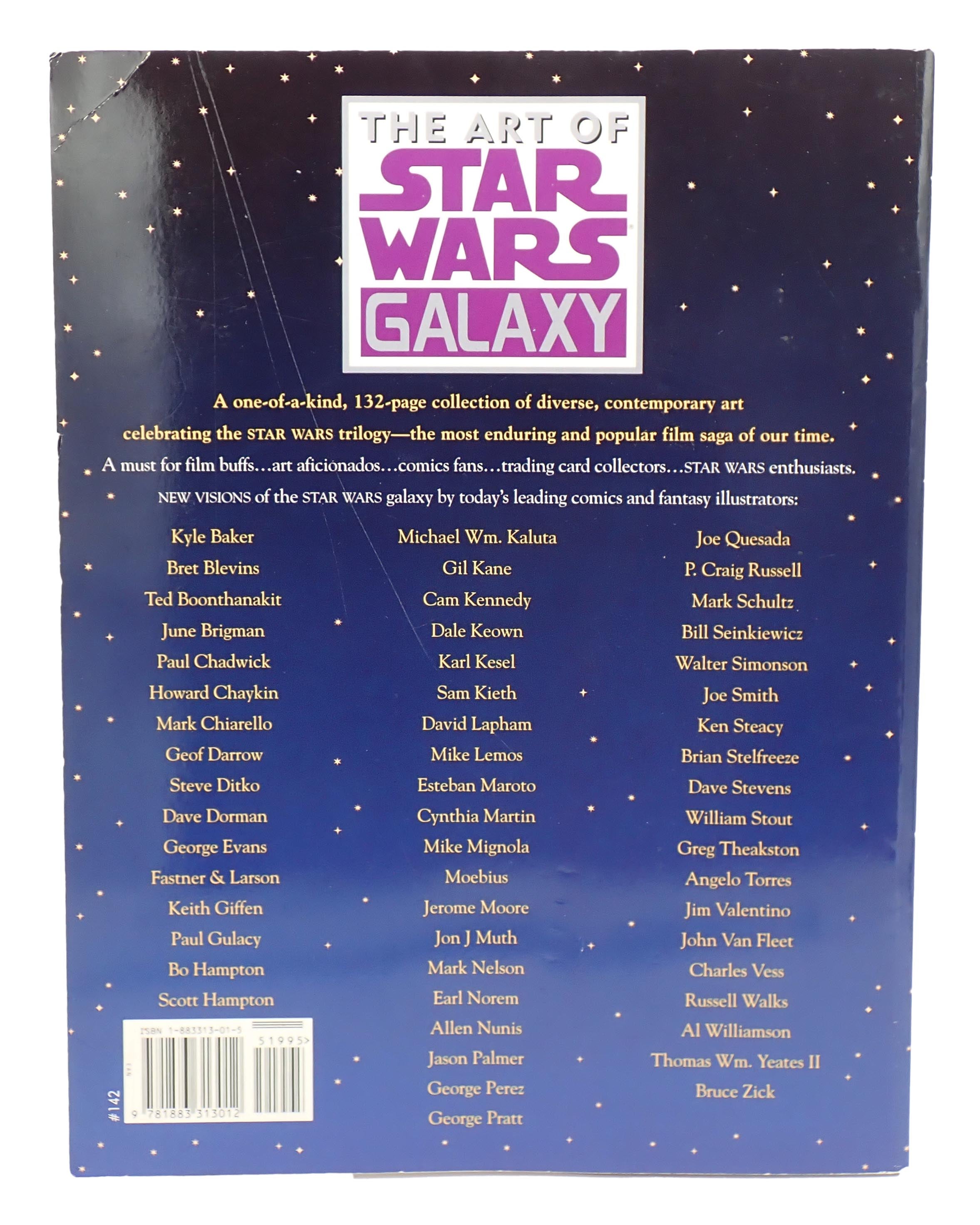 The Art of Star Wars Galaxy (1993) [Pre-Owned]