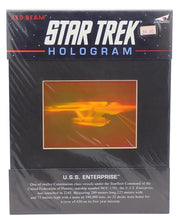 U.S.S. Enterprise - Red Beam Star Trek Hologram [Pre-Owned]