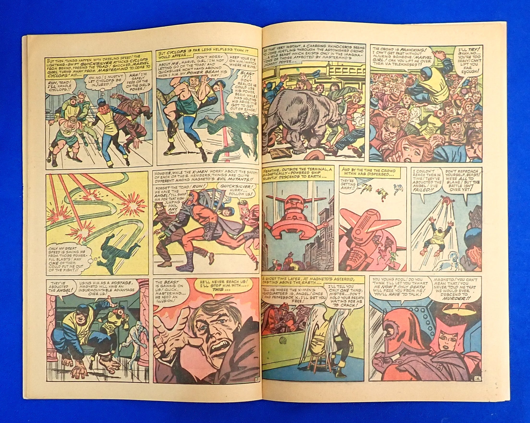 X-Men #5 (1964) - VG/VG+ (4.0-4.5) - 3rd Magneto, 2nd Scarlet Witch & Quicksilver