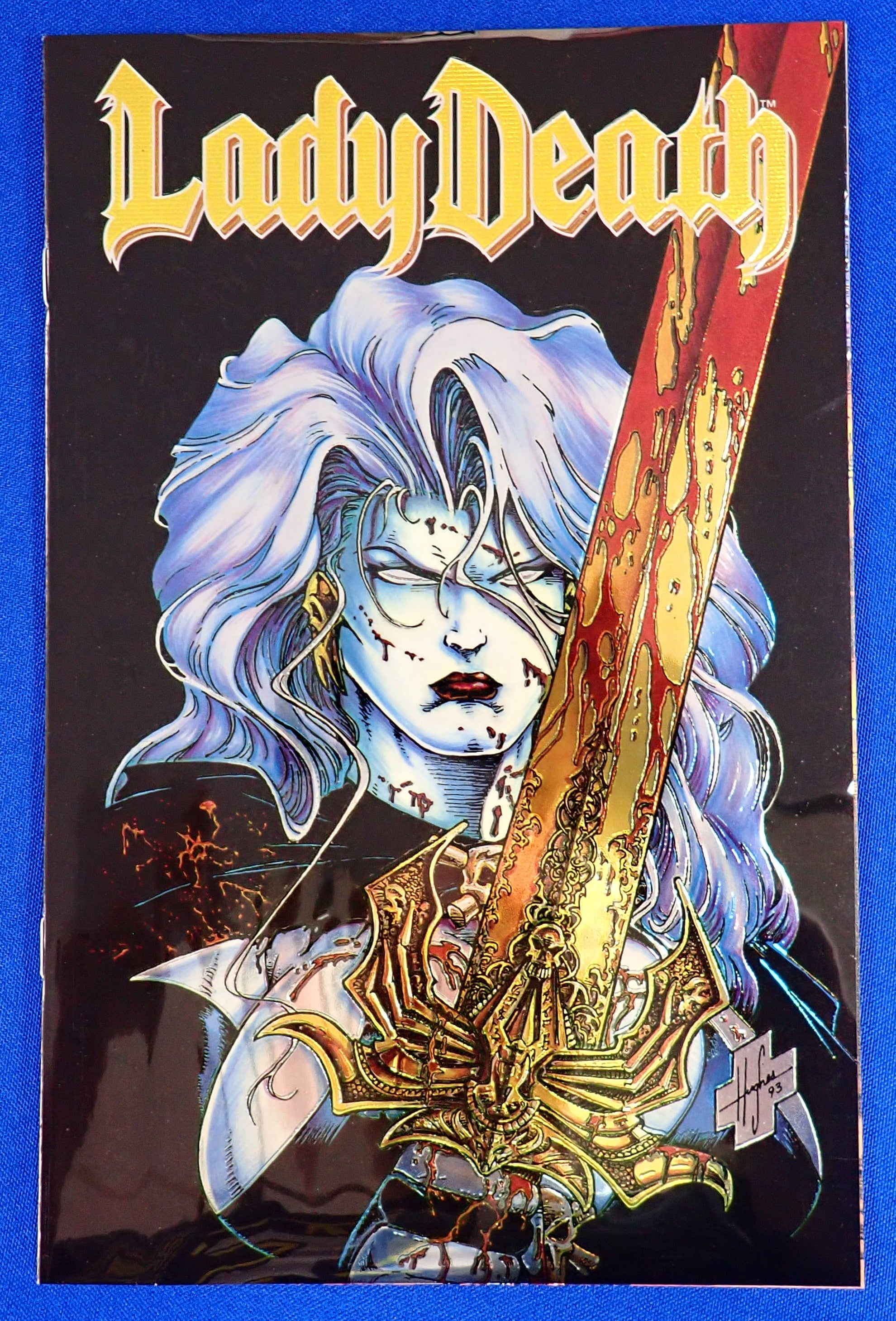 Lady Death #1 (1994) - VF/NM (9.0+) - Chromium Cover