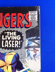 Avengers #34 (1966) - VG (4.0) - 1st Living Laser App.