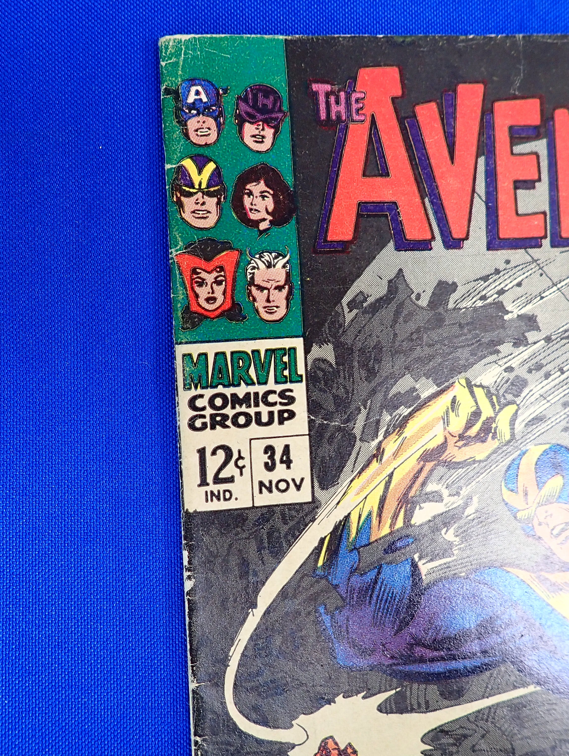 Avengers #34 (1966) - VG (4.0) - 1st Living Laser App.