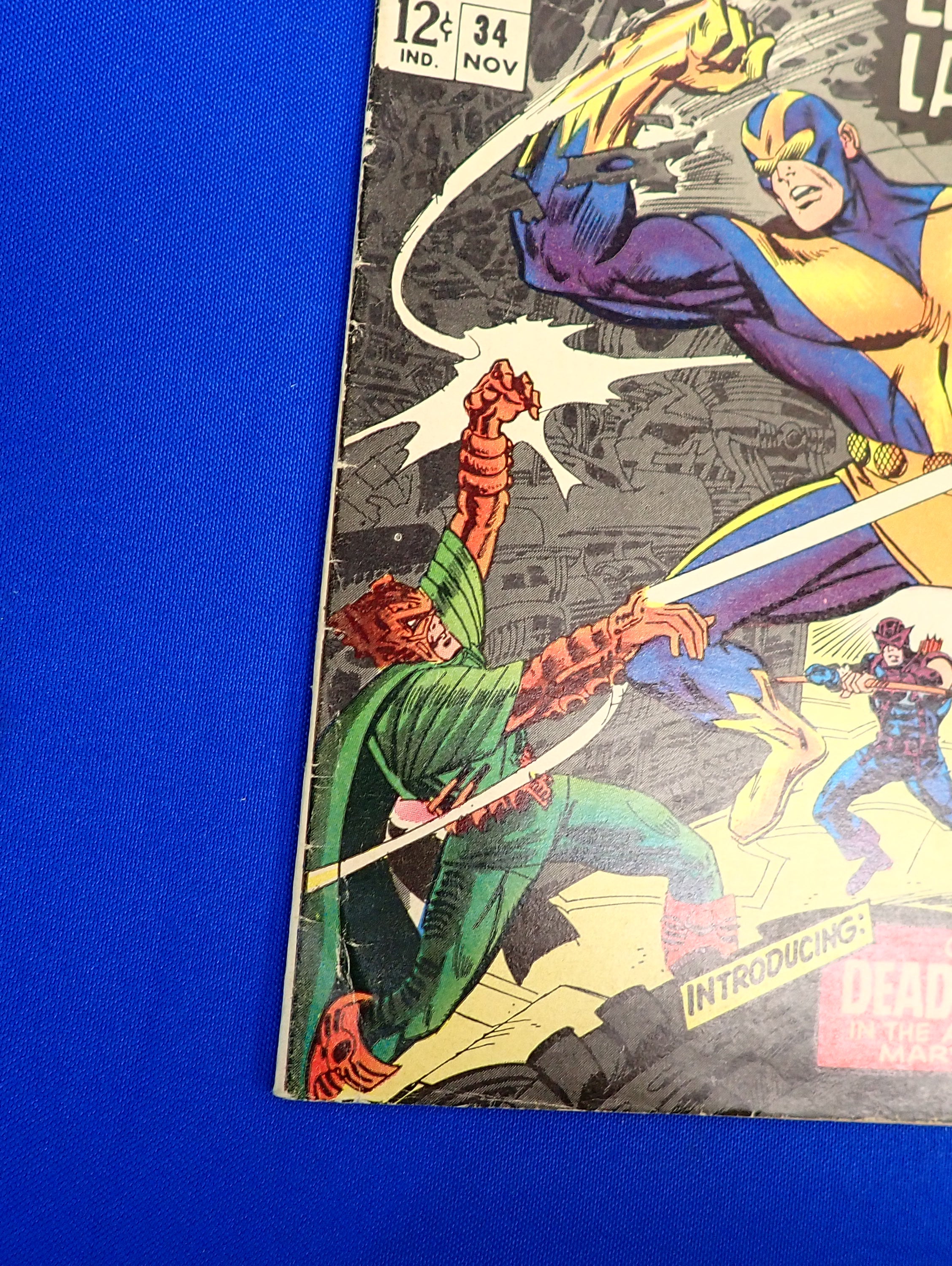 Avengers #34 (1966) - VG (4.0) - 1st Living Laser App.