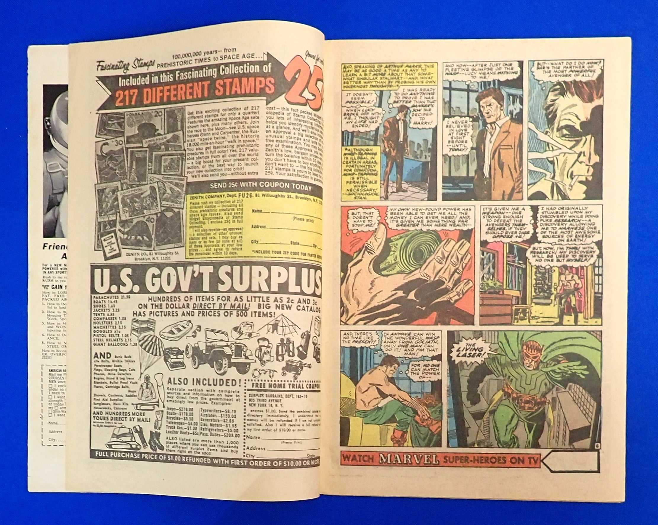 Avengers #34 (1966) - VG (4.0) - 1st Living Laser App.