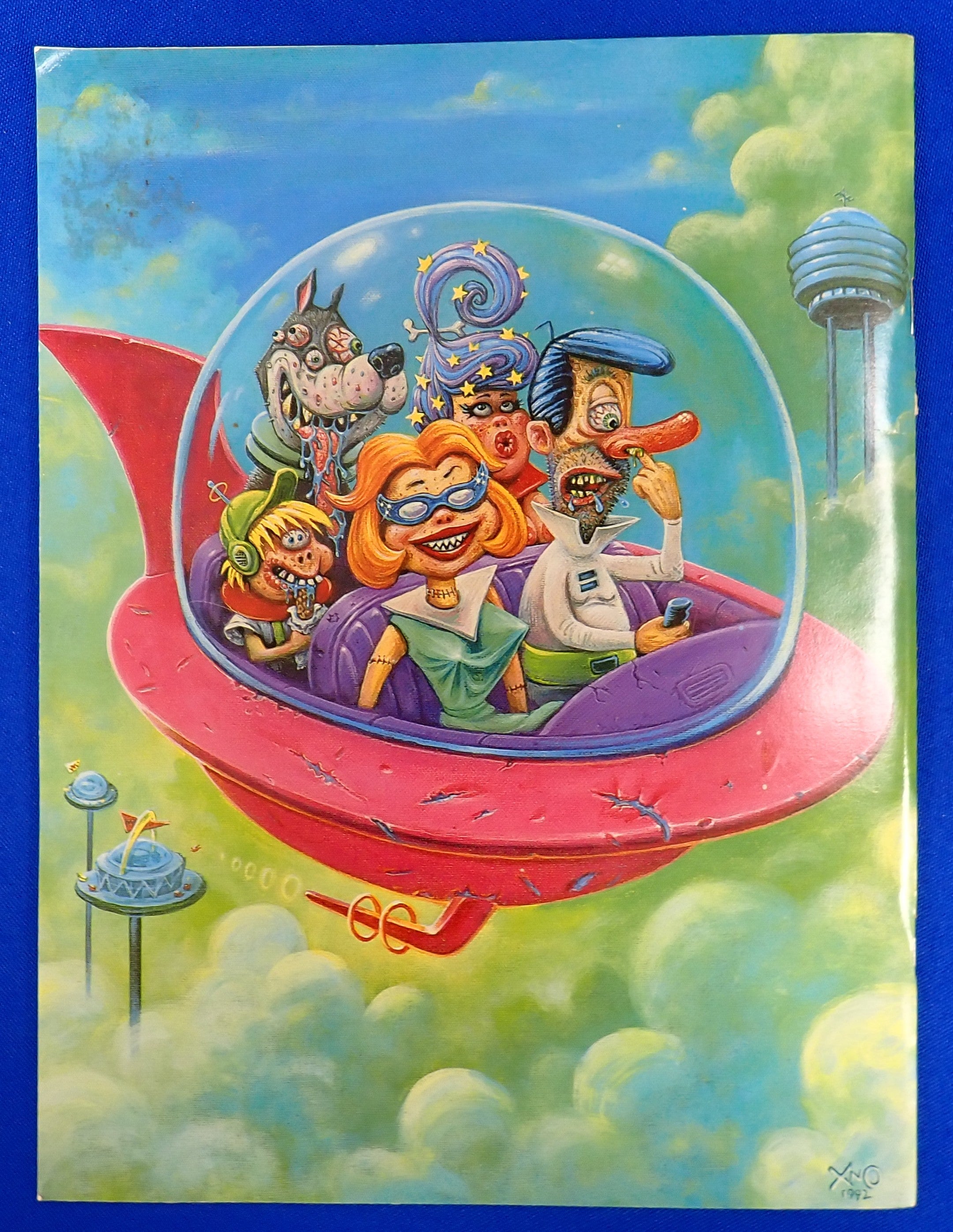 3-D Space Zombies Magazine (1992) - VF (8.0) - Rare