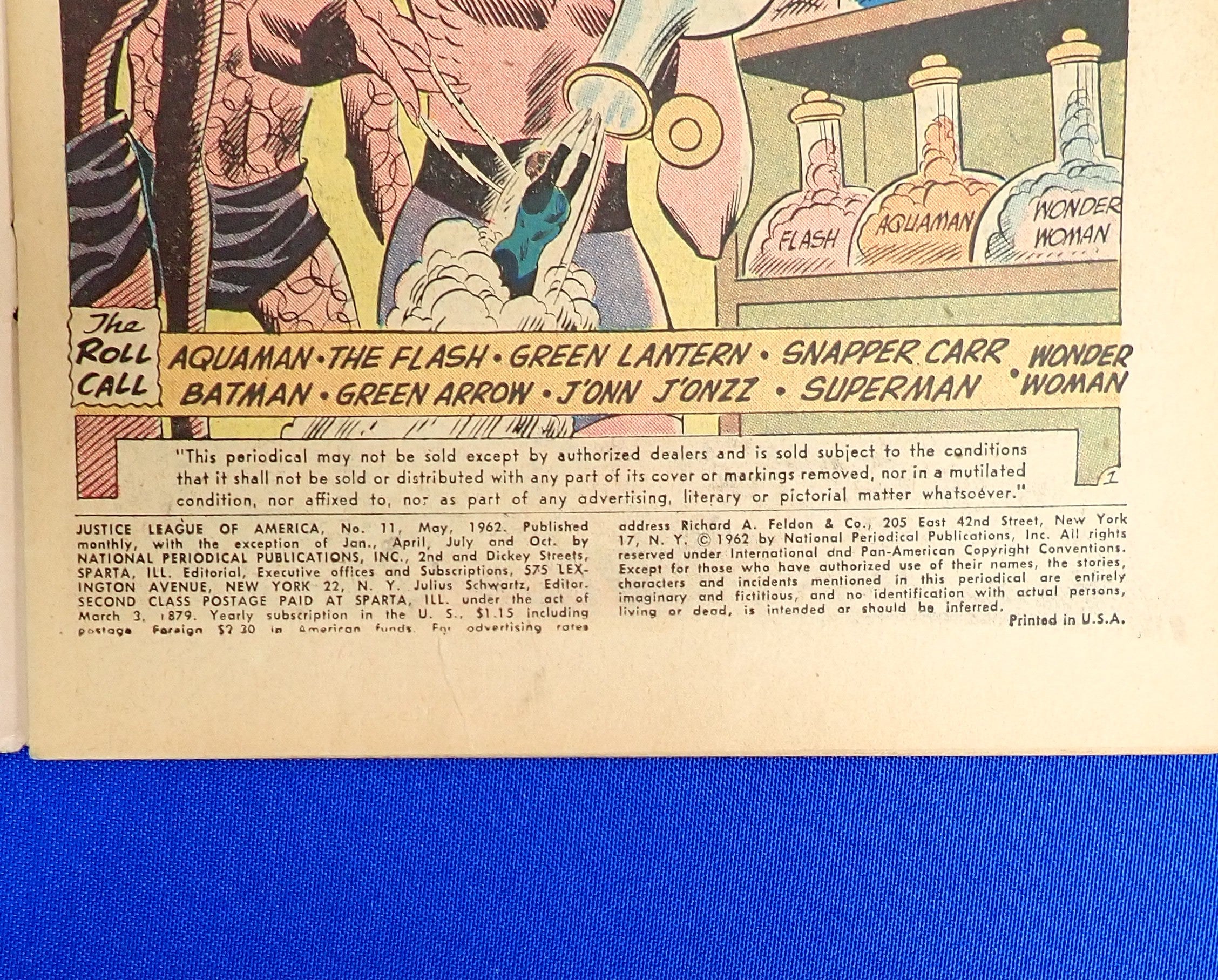 JLA #11 (1962) - VG- (3.5) - Silver Age Issue