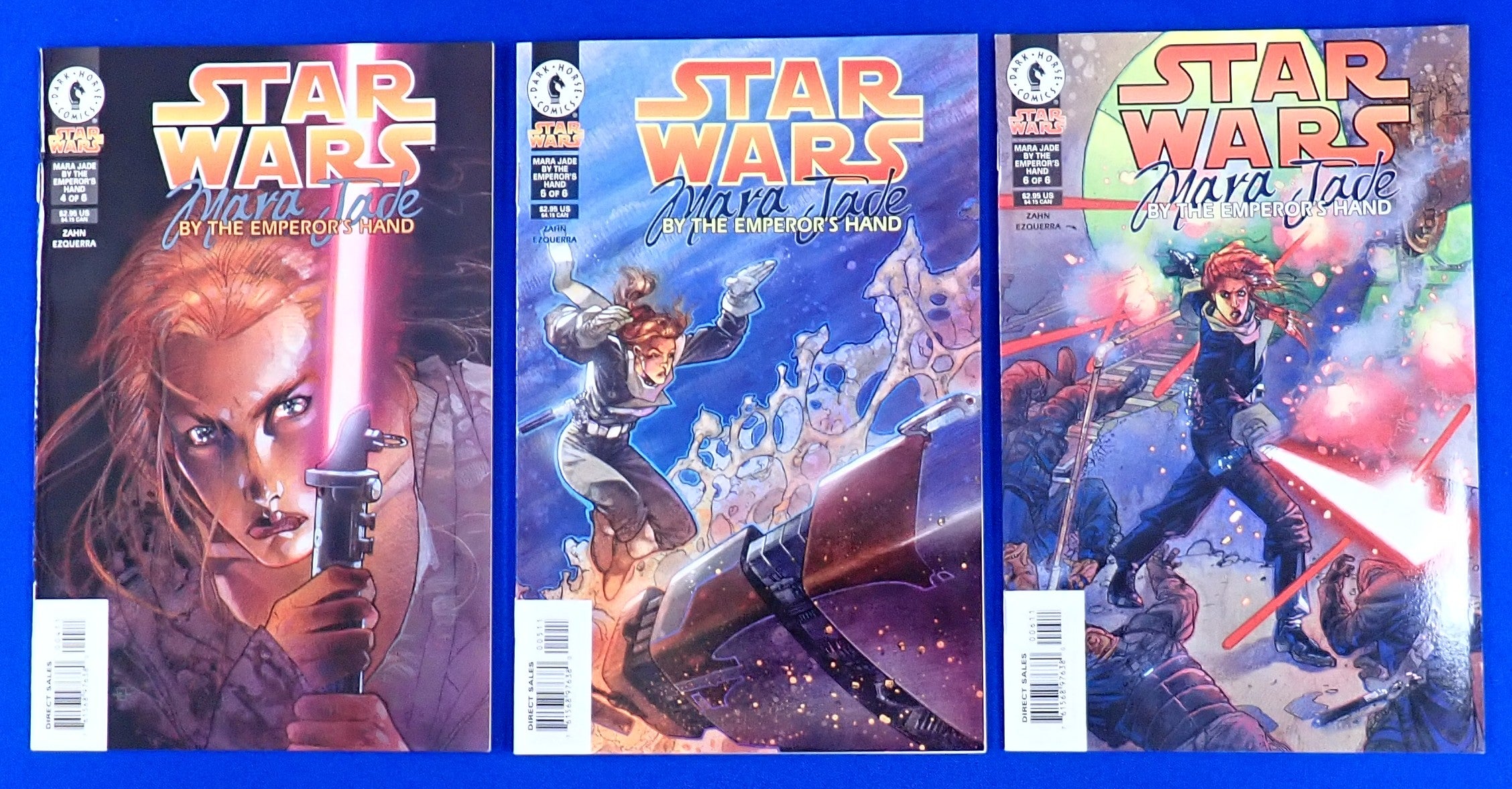 Star Wars: Mara Jade - By the Emperor's Hand (1998) - VF/NM (9.0+) - Complete Series Set